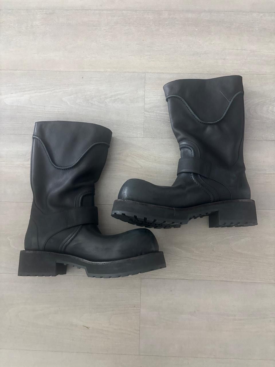 Balenciaga Balenciaga Venom Buckle Detailed Boots Size US 11 / EU 44 - 3 Thumbnail