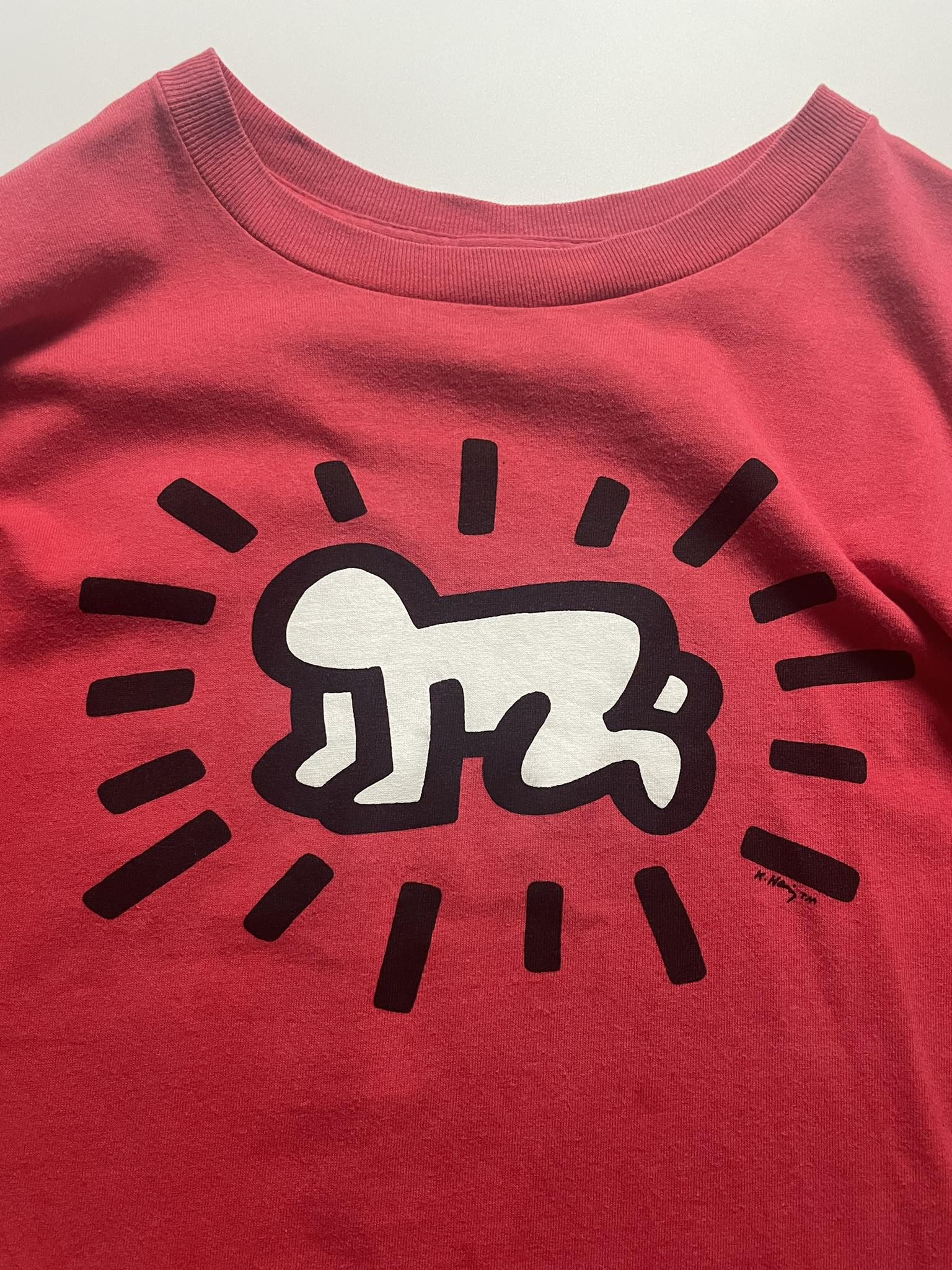 Vintage Vintage Keith Haring Art Shirt Size US M / EU 48-50 / 2 - 3 Thumbnail
