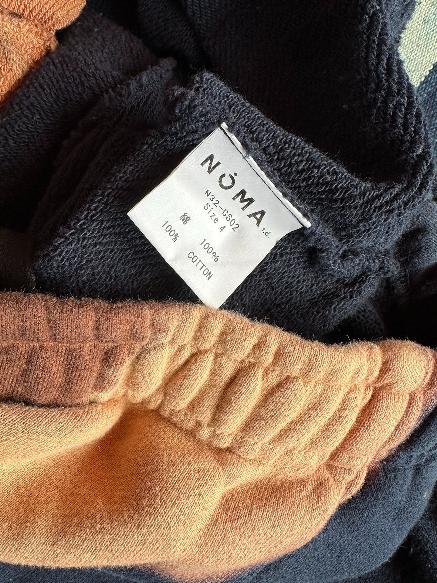 NOMA t.d NOMA t.d. Hand Dye Cuffed Sweatpants Gray & Navy 4 Size 27" / US 4 / IT 40 - 9 Thumbnail