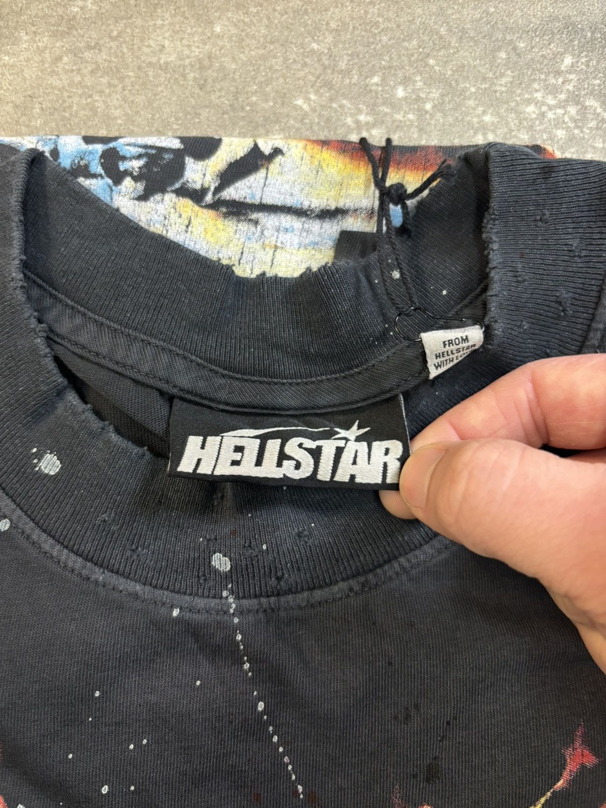 HELLSTAR Hellstar Inner Peace Skeleton Sleeveless T-Shirt, Black Size US L / EU 52-54 / 3 - 12 Thumbnail