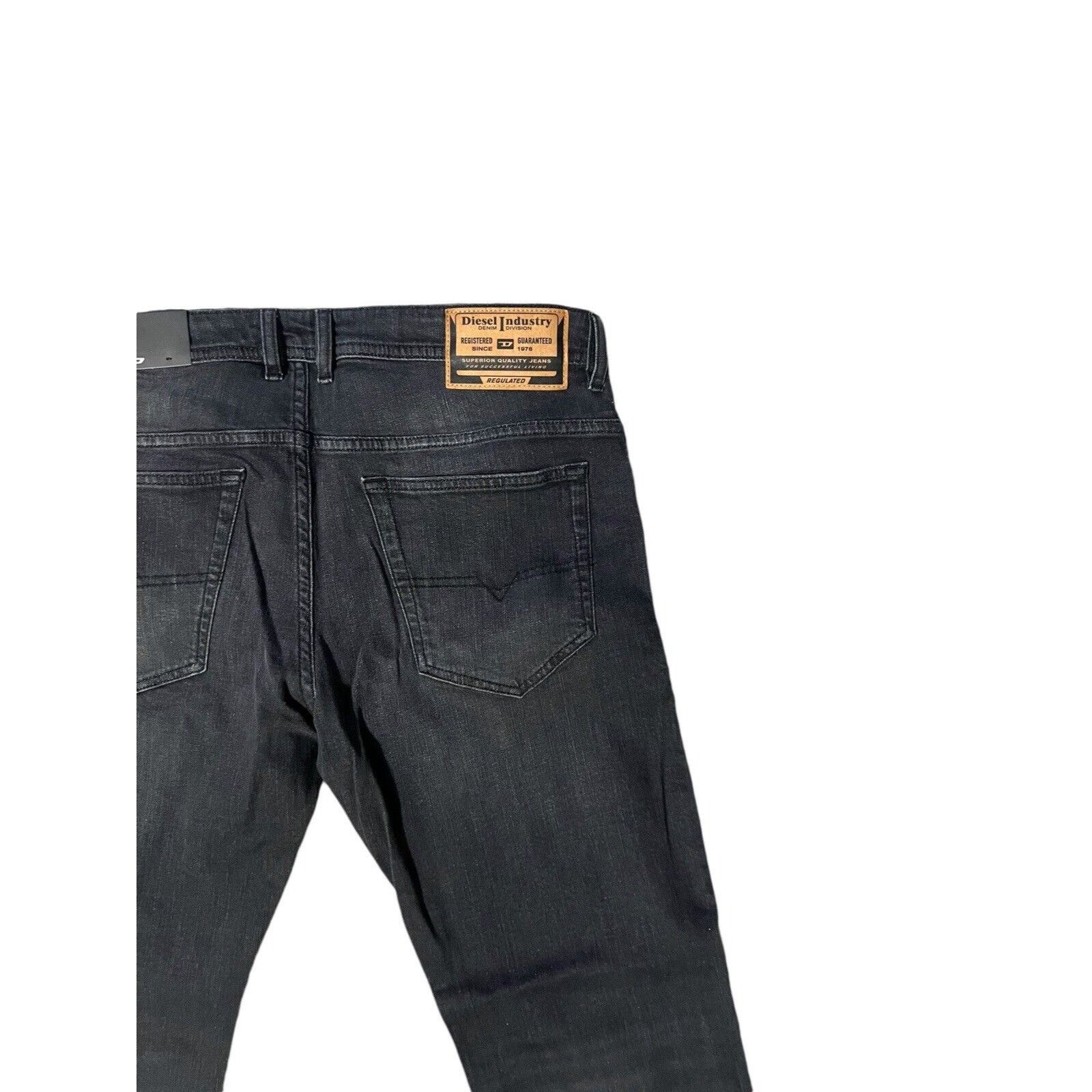 Diesel Diesel Mens Thommer Slim Fit Jeans RM063 Black Size 36/32 Size US 36 / EU 52 - 6 Thumbnail