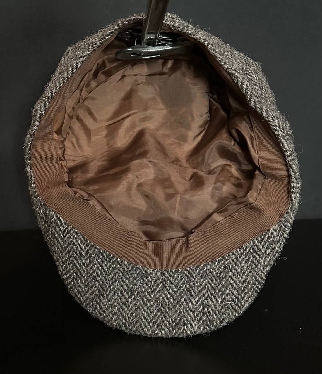 Harris Tweed × Vintage Harris Tweed newsboy cap Vintage Cap Hat wool Mens Size ONE SIZE - 5 Thumbnail
