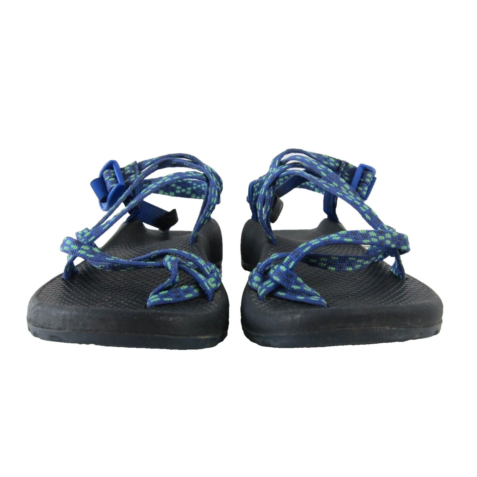Chaco Chaco Z/X2 Classic Blue Green Double Strap Toe Loop Vibram Sandal Size W8 Size US 8 / IT 38 - 4 Thumbnail