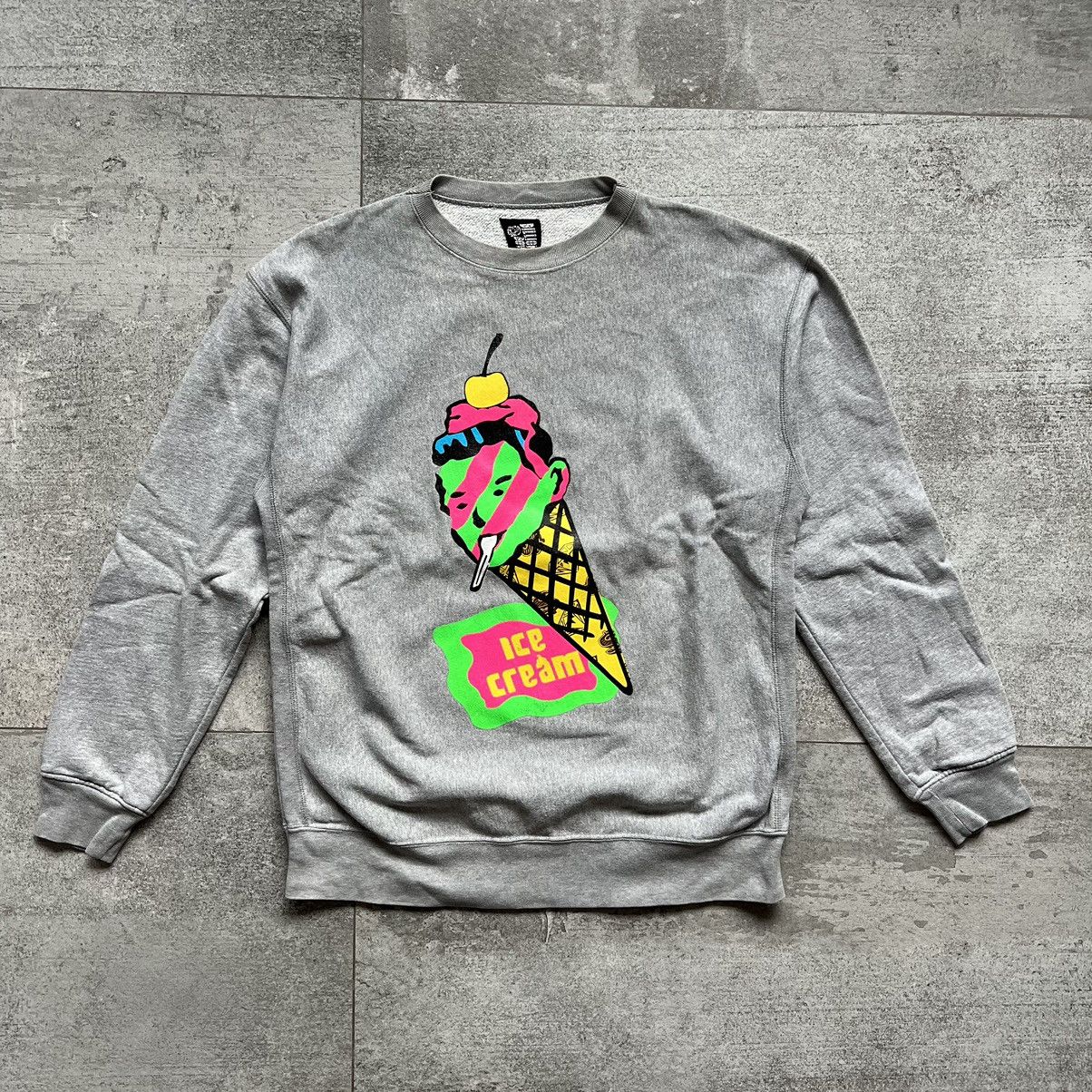 image of 2005 Billionaire Boys Club Coneman Crewneck in Grey, Men's (Size Large)