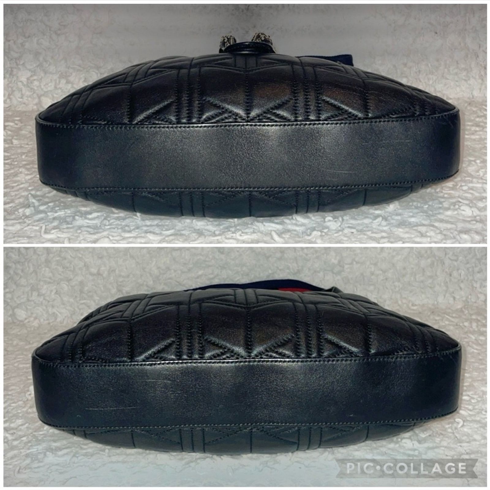 Gucci Gucci Dionysus Medium Hobo Black Tiger Clasp 446687 Size ONE SIZE - 10 Thumbnail