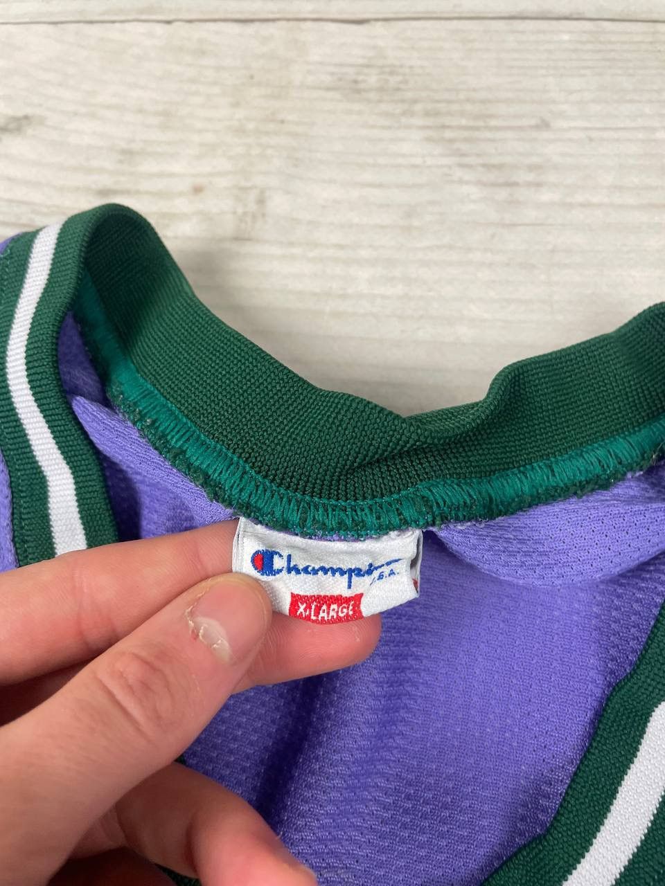 Champion Vintage Champion Milwaukee Bucks Robinson #13 NBA Jersey Size US XL / EU 56 / 4 - 15 Thumbnail