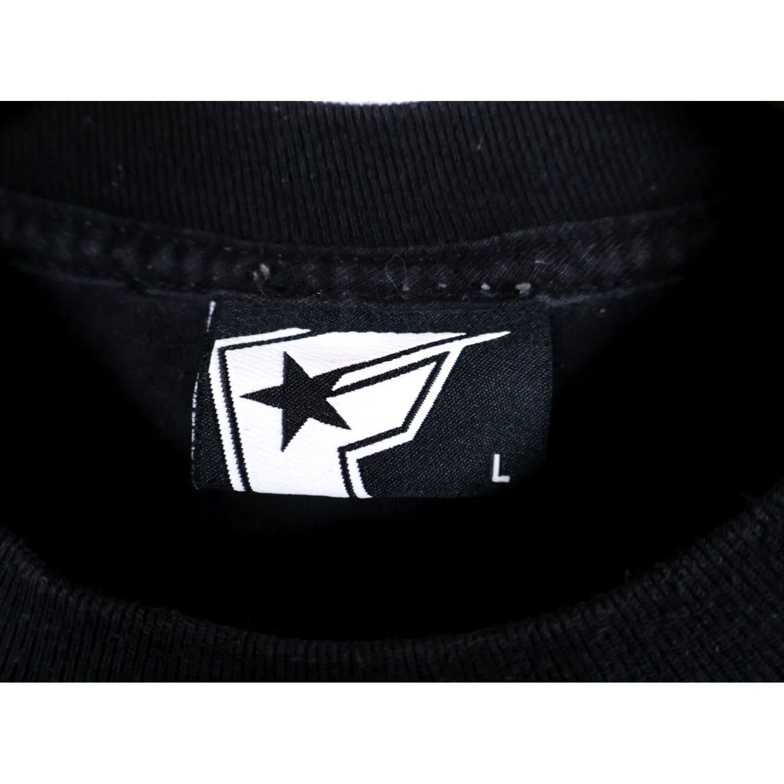 Vintage Famous Stars & Straps T-Shirt Mens Large Ben Franklin VTG Black Graphic Print Crew Neck 2000s Retro Short Sleeve Cotton Jersey Size US S / EU 44-46 / 1 - 3 Thumbnail