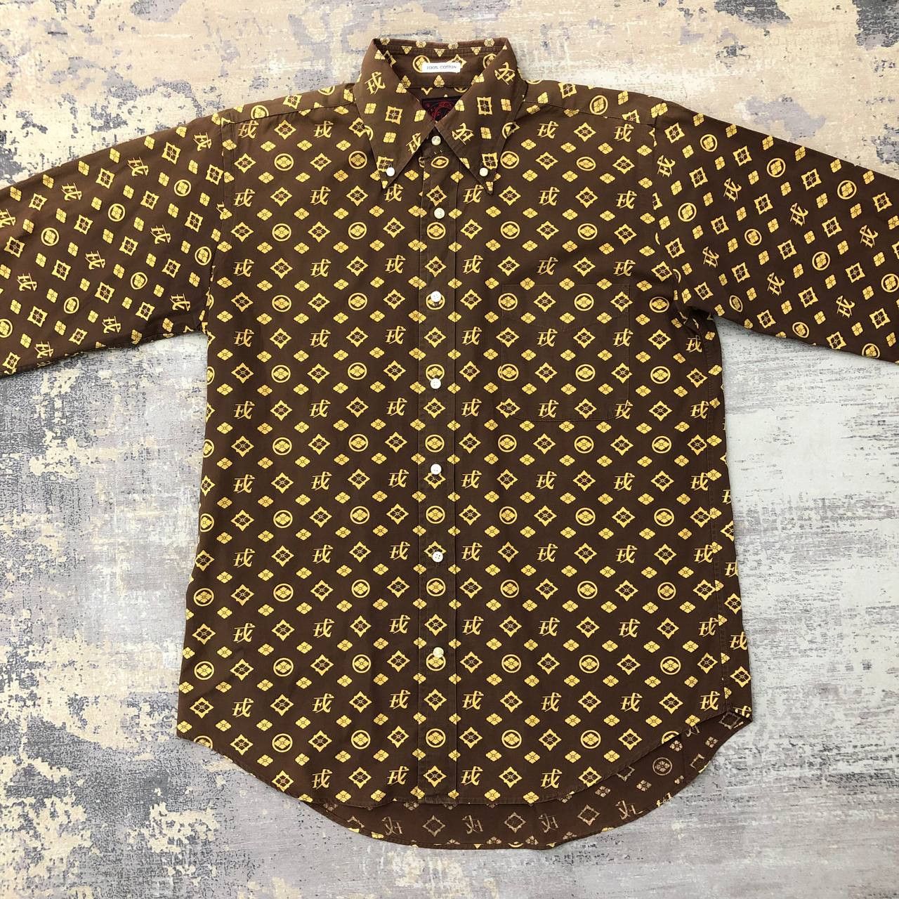 Evisu T322 EVISU MONOGRAM SHIRTS Size US M / EU 48-50 / 2 - 5 Thumbnail