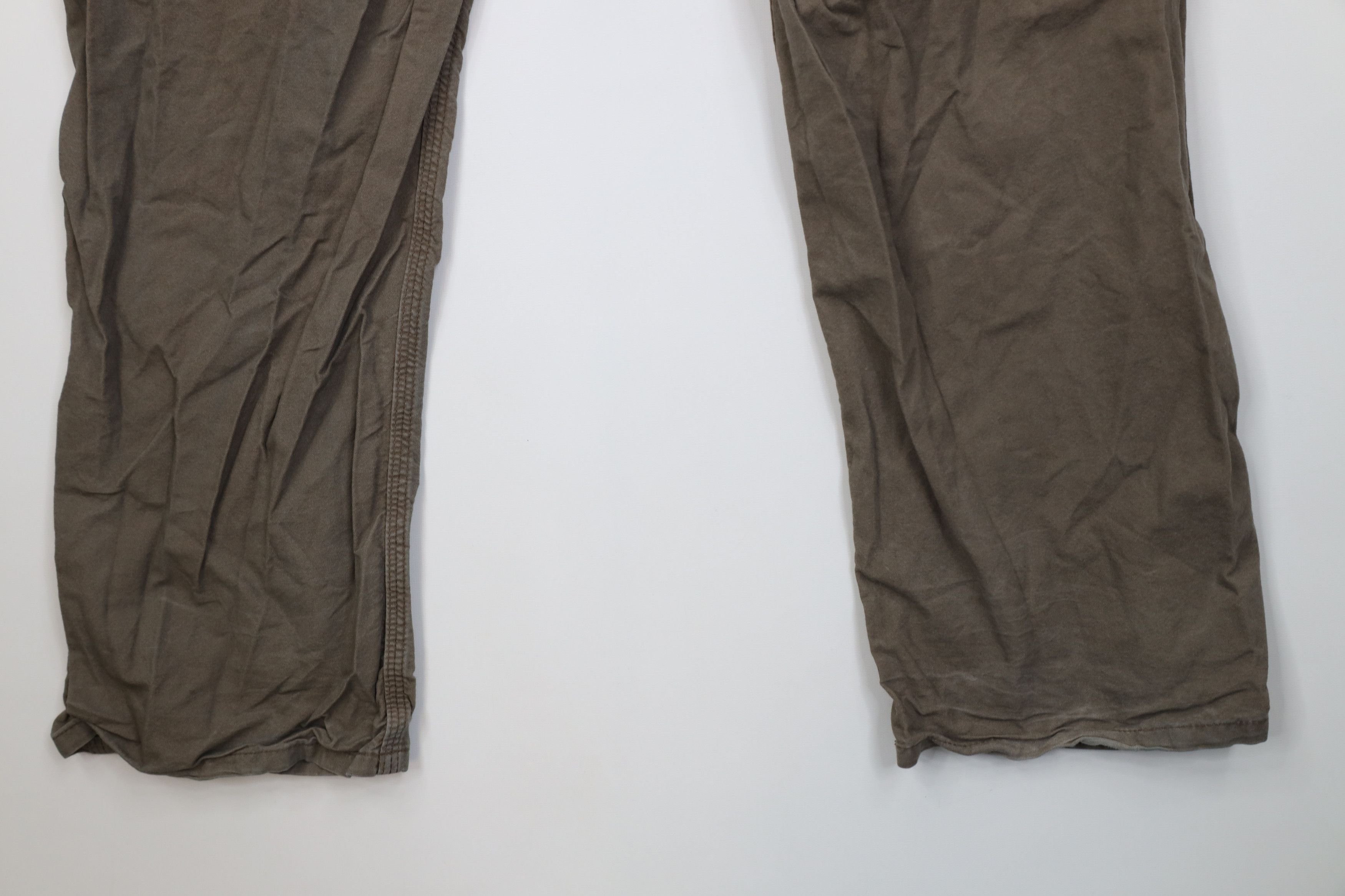 Carhartt Vintage Y2K Carhartt Wide Leg Dungaree Pants Light Brown Size US 36 / EU 52 - 11 Thumbnail