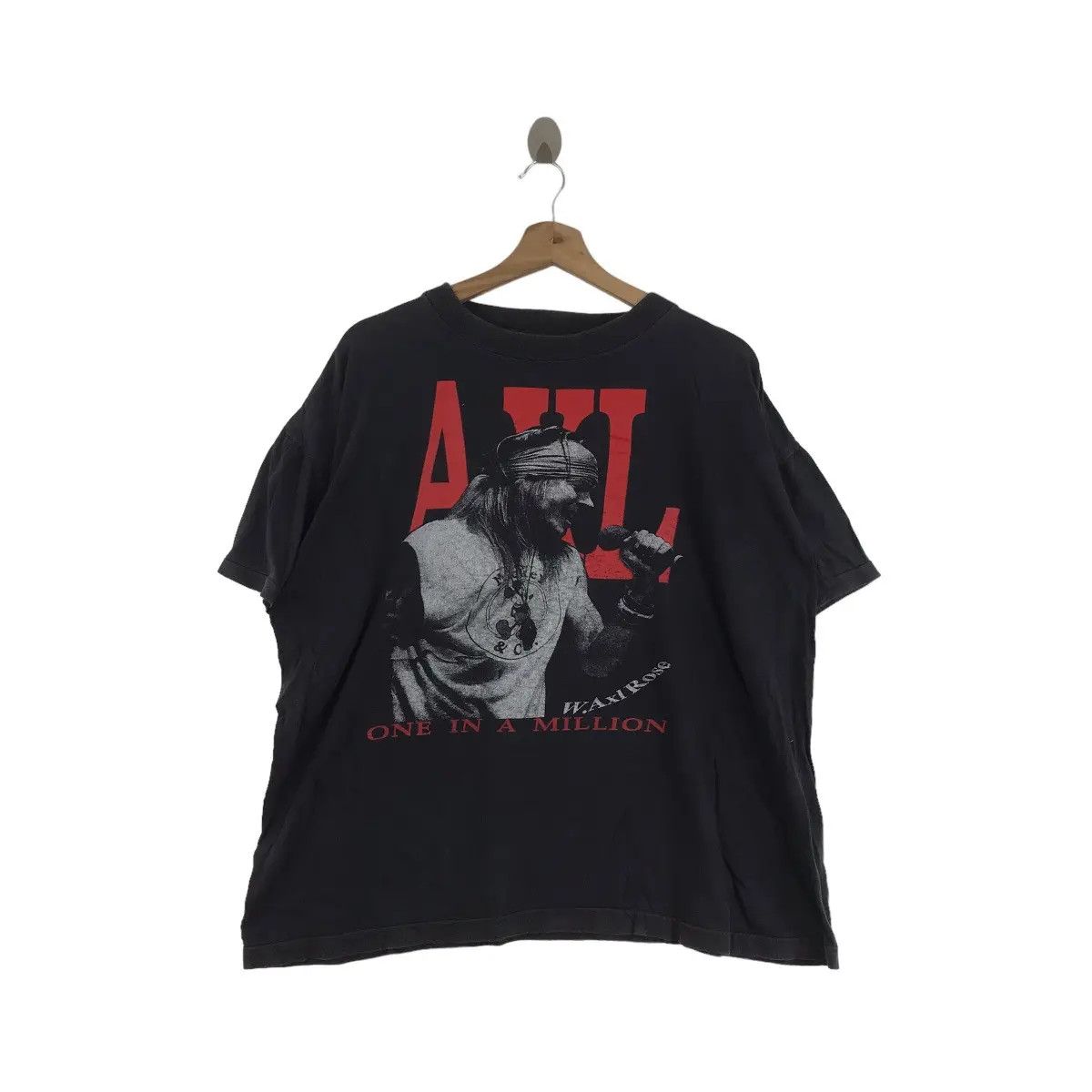 Guns N' Roses Vintage 90s GUNS N’ Roses Axl Rose One In A Million Rock Size US L / EU 52-54 / 3 - 1 Thumbnail