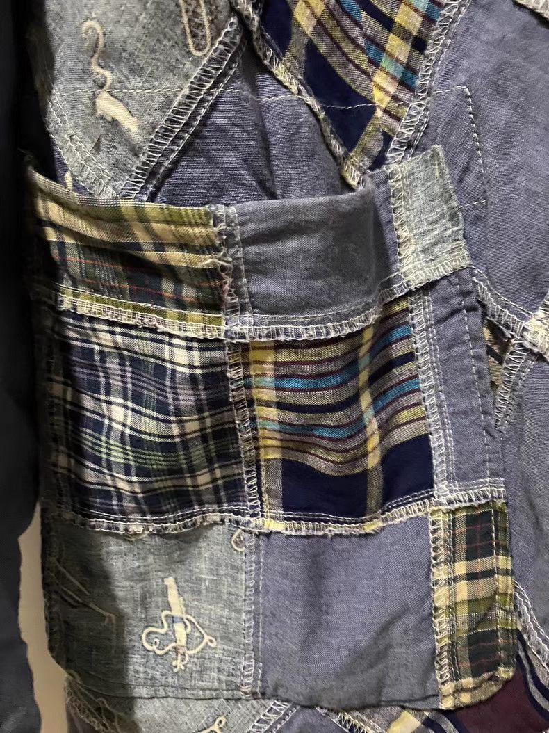 Engineered Garments Engineered Garments Patchwork Shirt Blazer K10 Size US S / EU 44-46 / 1 - 4 Thumbnail