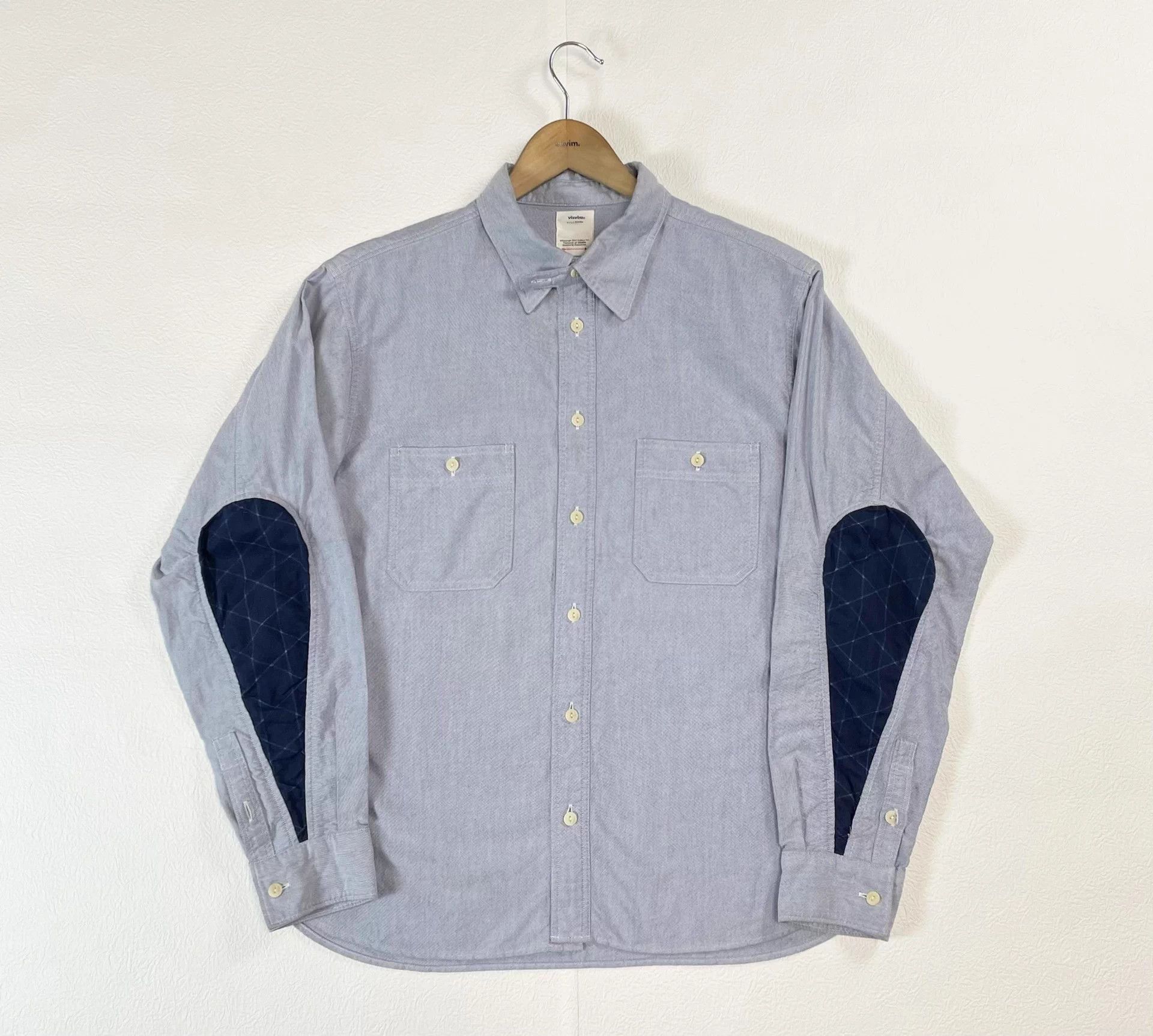Visvim VISVIM 1910 ALBACORE L/S (GIZA OX) Drip Shirt Size US S / EU 44-46 / 1 - 1 Thumbnail
