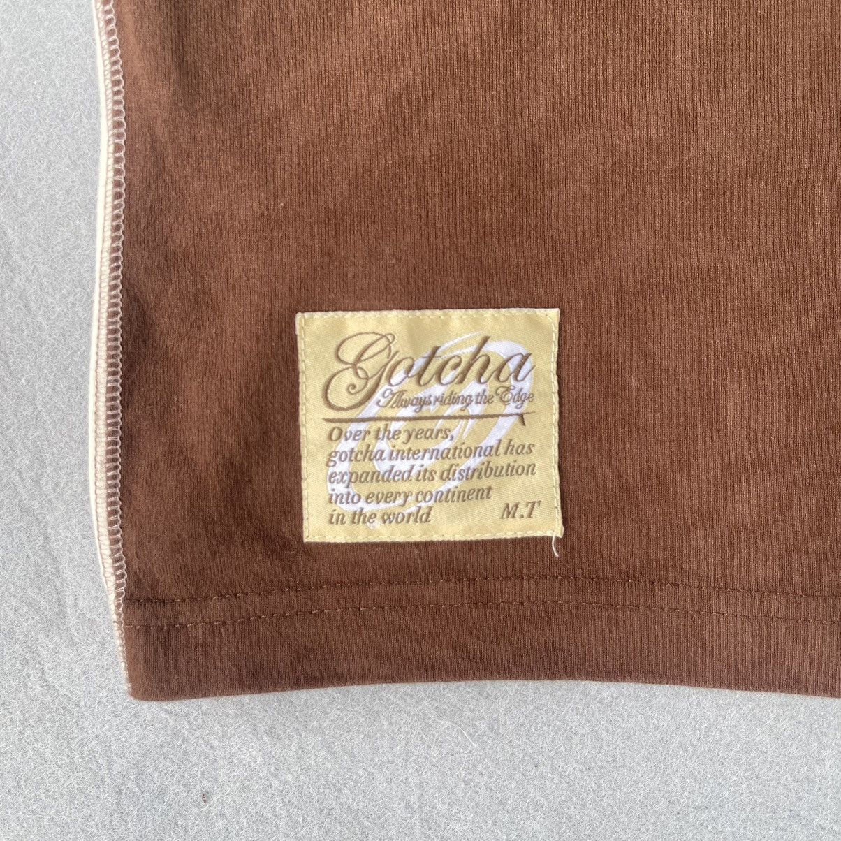Gotcha Vintage Gotcha Surf Travel Hoodie Y2K Brown White Size US XS / EU 42 / 0 - 8 Thumbnail