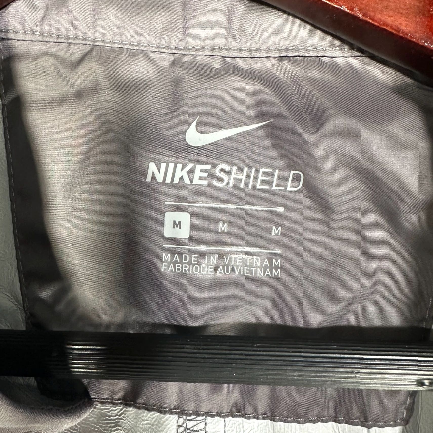 Nike Nike Shield Jacket Mens M Gray Standard Fit Zip Up Lightweight Pockets NEW Size US M / EU 48-50 / 2 - 6 Thumbnail