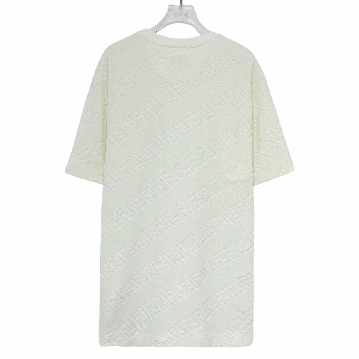 Fendi Fendi All-over Letter Print Short Sleeve T-shirt K26WX Size US M / EU 48-50 / 2 - 2 Thumbnail