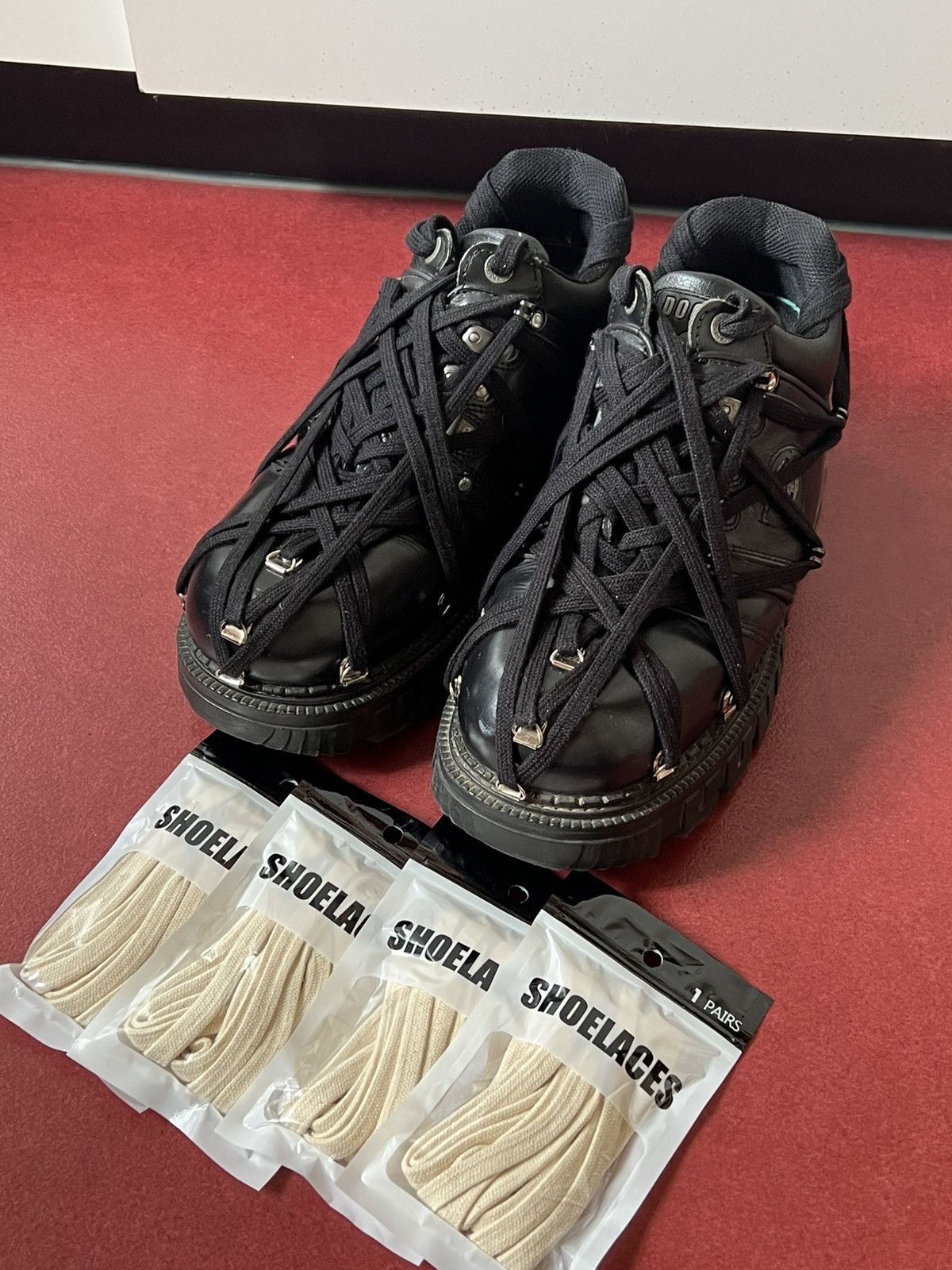 Other Custom Megalace Rick Owens Dockers Size 44 Size US 11 / EU 44 - 1 Thumbnail