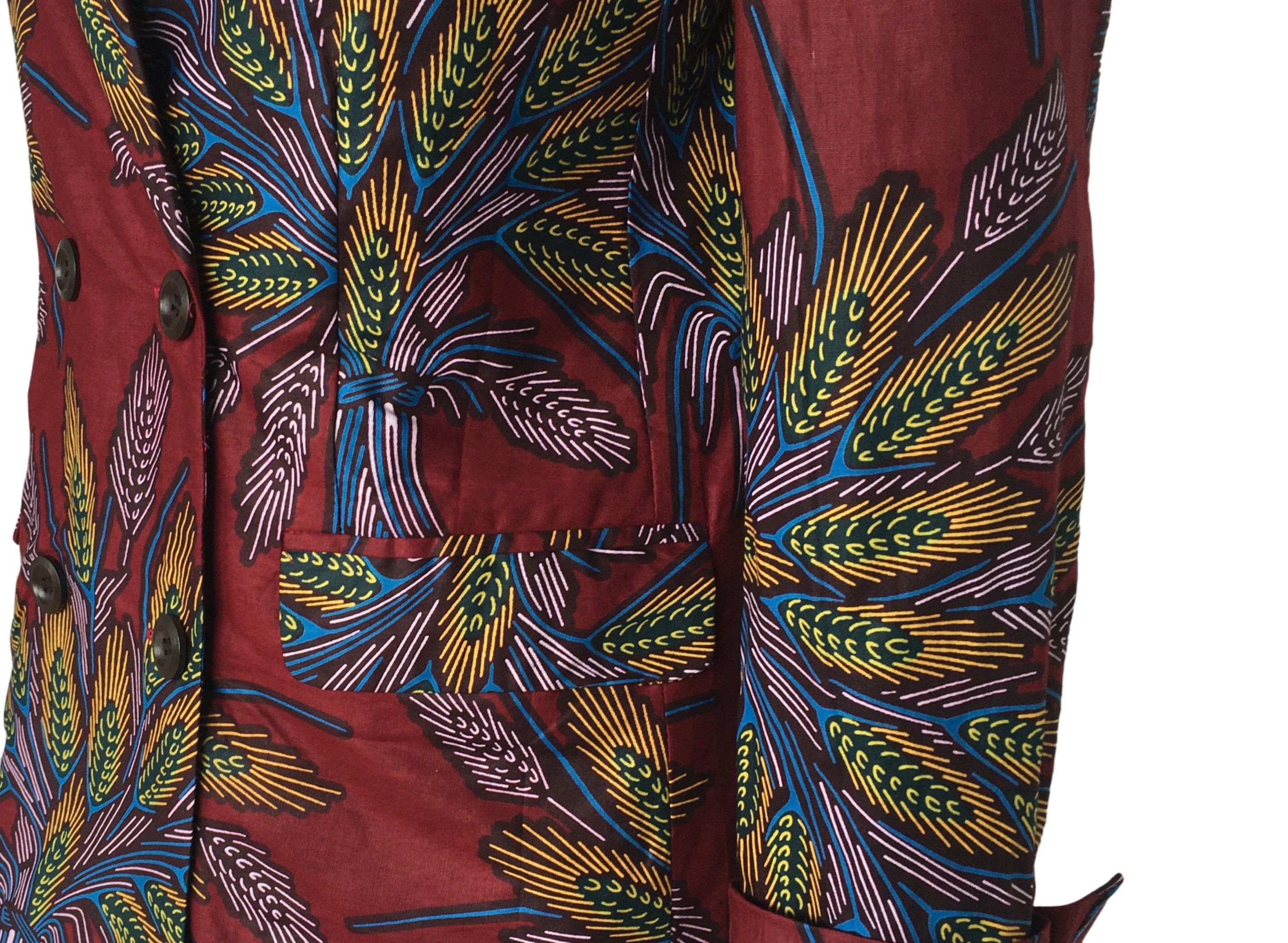 Other Cotton Jacket Women Suit African Ankara Print Size L / US 10 / IT 46 - 5 Thumbnail