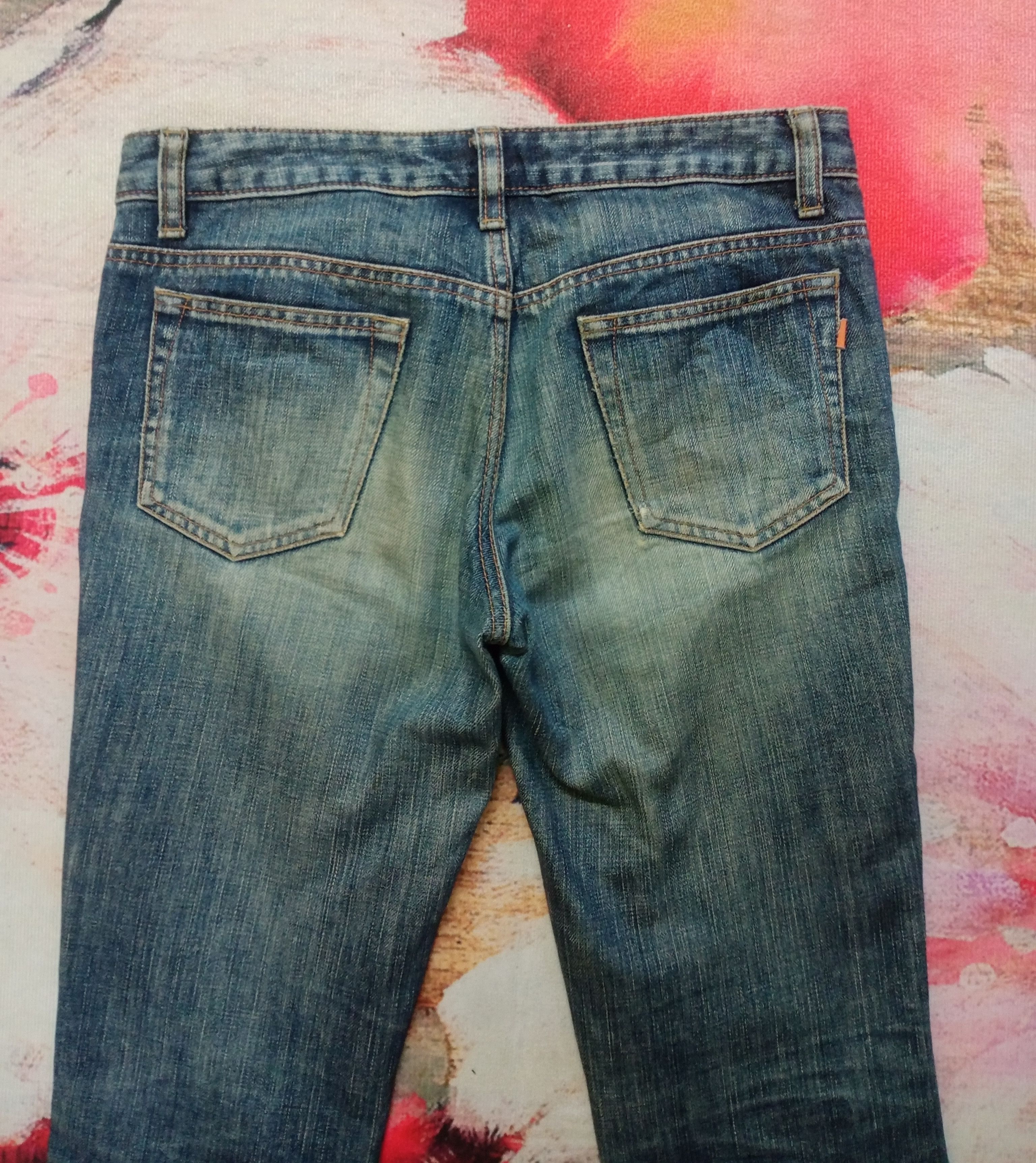 If Six Was Nine Rare Flare Jeans Sweet Camel Distressed Boot Cut Size 31" - 7 Thumbnail