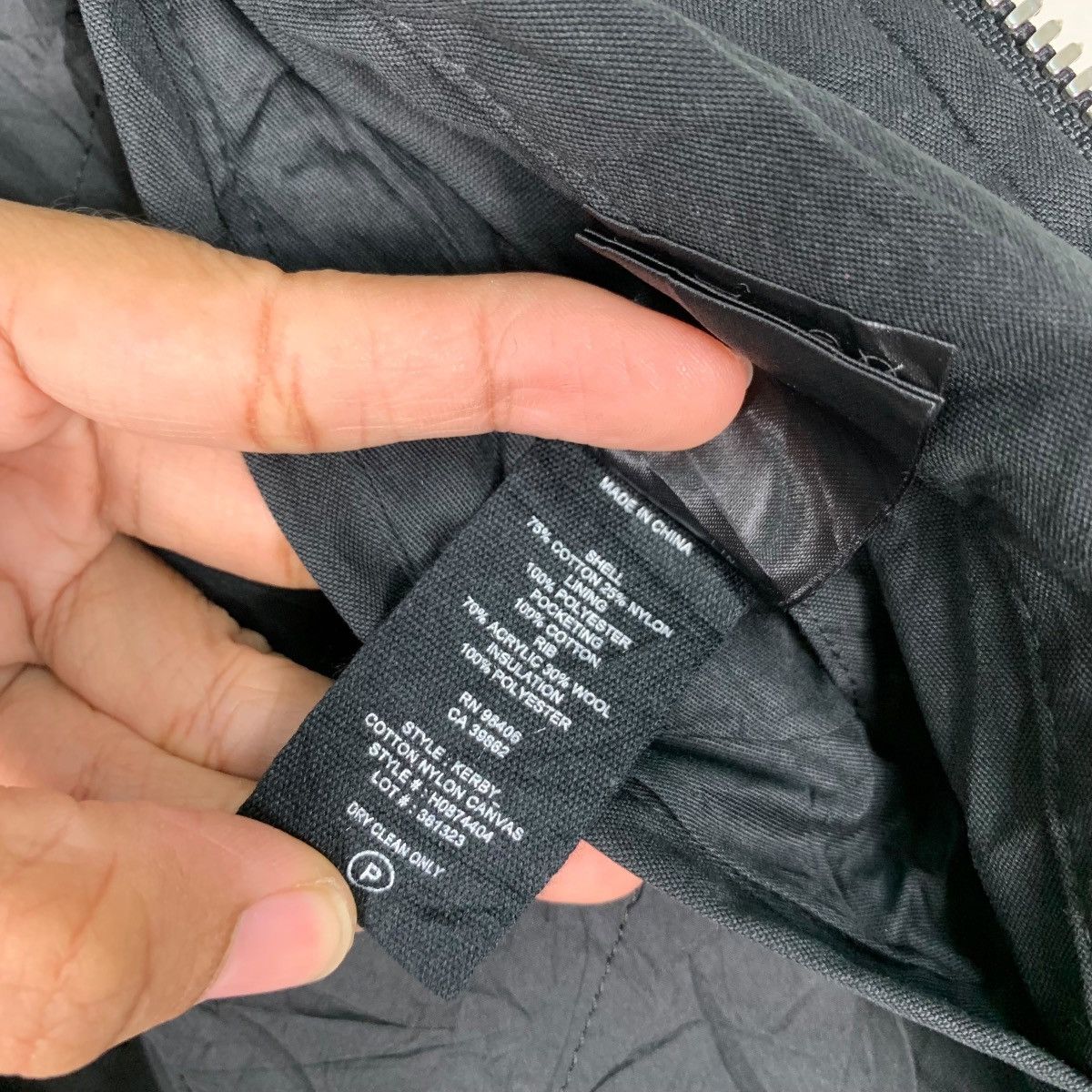 Japanese Brand Cotton Nylon Canvas KERBY Style Bomber Jacket #0422-C19 Size US M / EU 48-50 / 2 - 19 Thumbnail