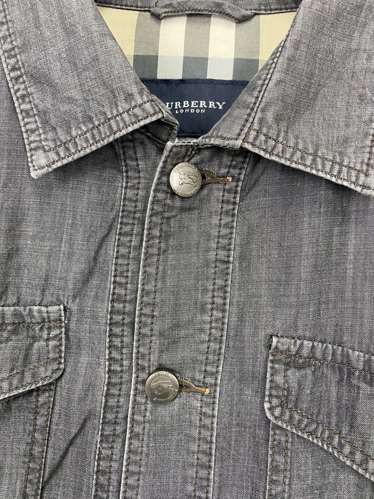 Burberry Vintage burberry London jacket jeans very rare Size US XL / EU 56 / 4 - 3 Thumbnail