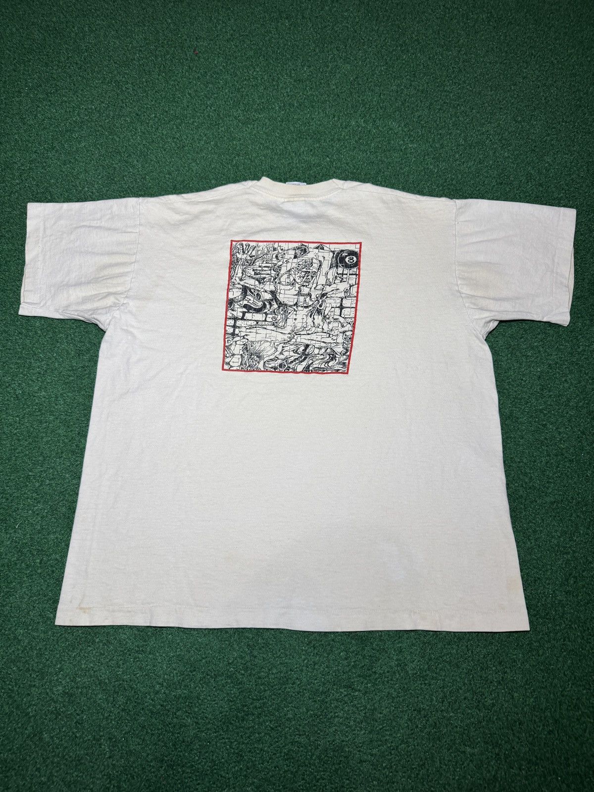 Band Tees Vintage Fahrenheit 451 NYHC XL 90s Hardcore Band T Shirt Size US XL / EU 56 / 4 - 4 Thumbnail