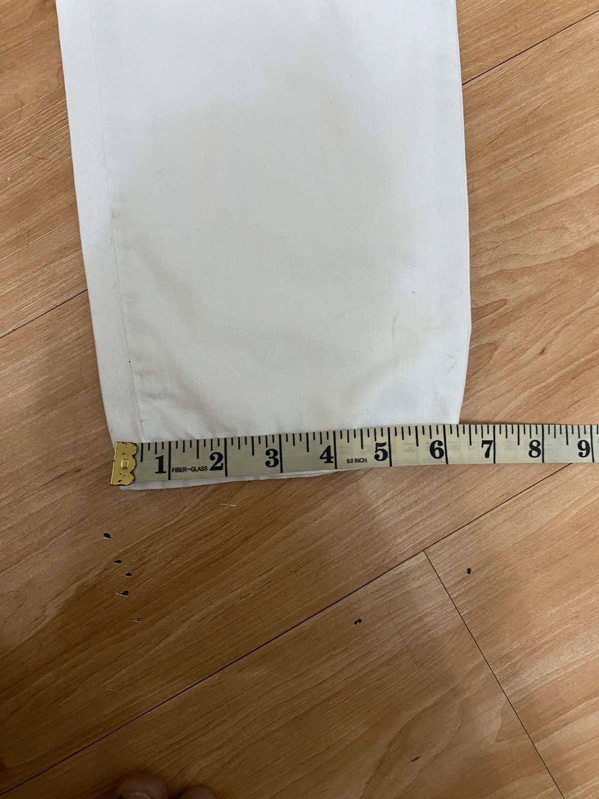 Maison Margiela Maison Margiela Distressed White Denim Jeans very rare Size US 29 - 19 Thumbnail