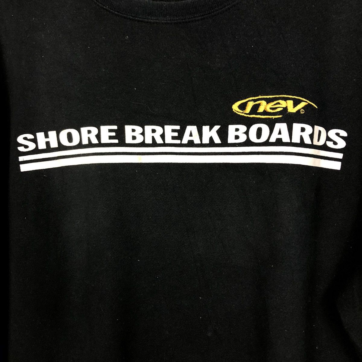 Vintage 📌Vintage Sweatshirt Nev Surf Style Shore Break Boards Size US L / EU 52-54 / 3 - 13 Thumbnail