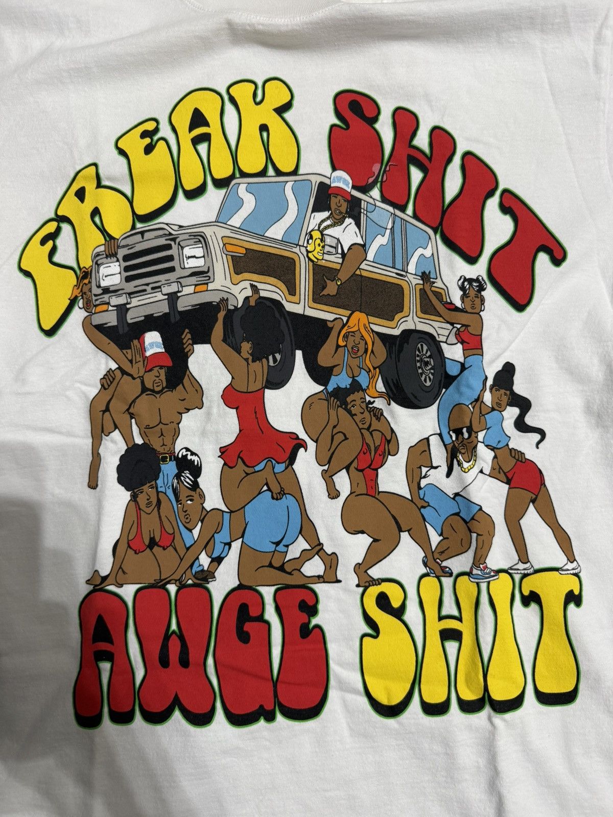 AWGE Awge Asap Rocky Freak Sh*t Awge Sh*t Tee Size M Size US M / EU 48-50 / 2 - 5 Thumbnail