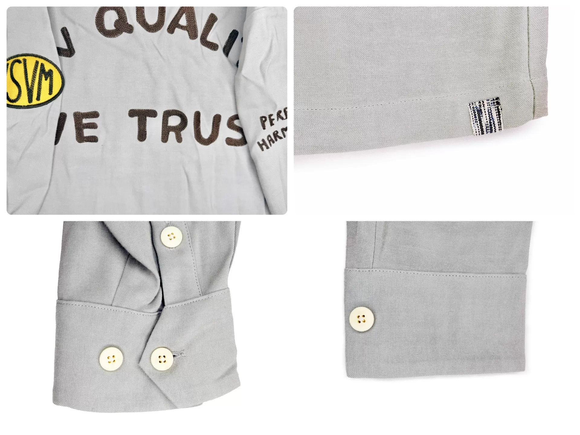 Visvim VISVIM 24SS KEESEY G.S. LS Shirt Grey 1 Size US S / EU 44-46 / 1 - 5 Thumbnail