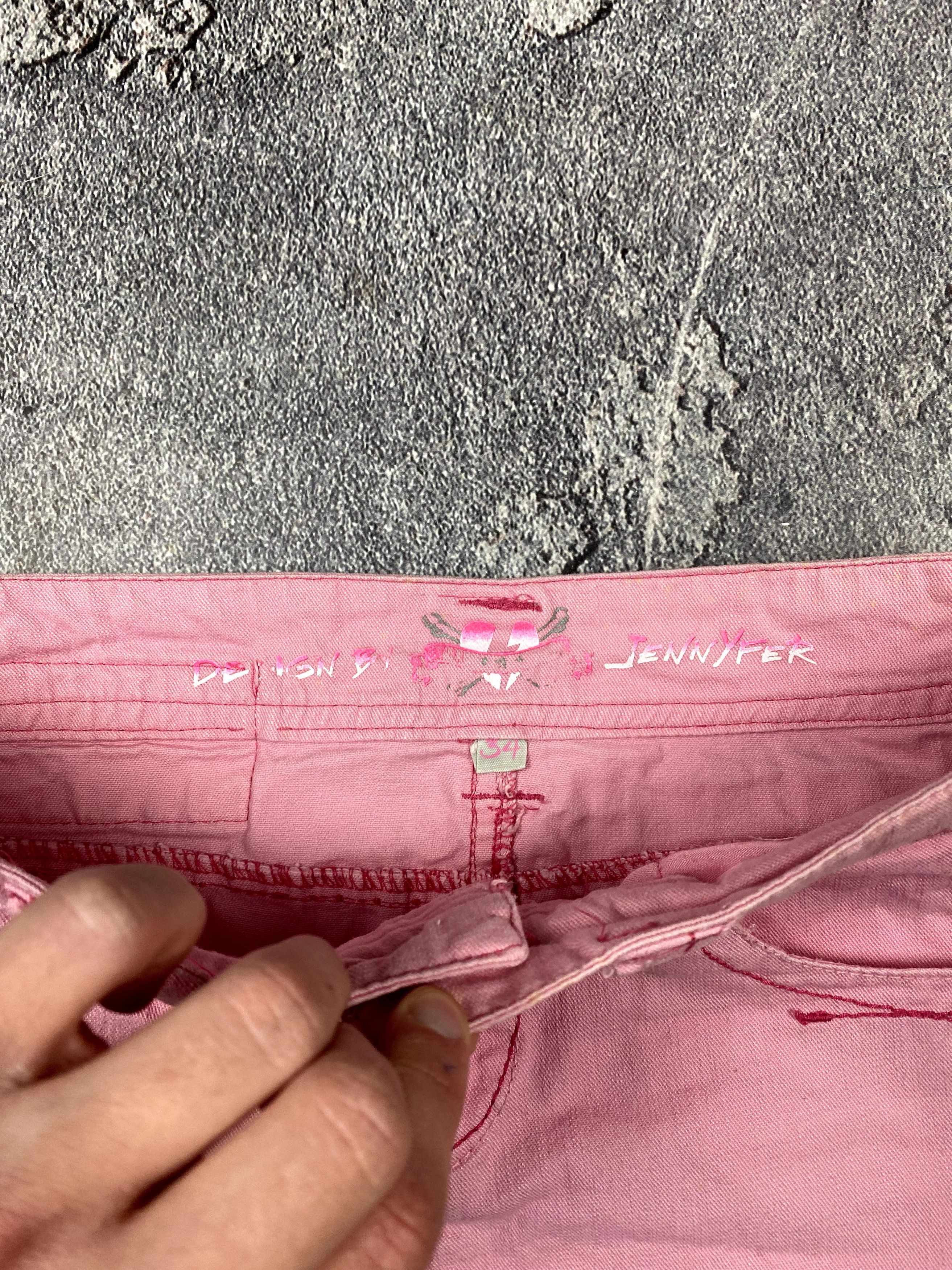 20471120 × Beauty Beast Y2K Pink Glamour Mini Skirt 2000s Streetwear Aesthetic Size 28" / US 6 / IT 42 - 6 Thumbnail