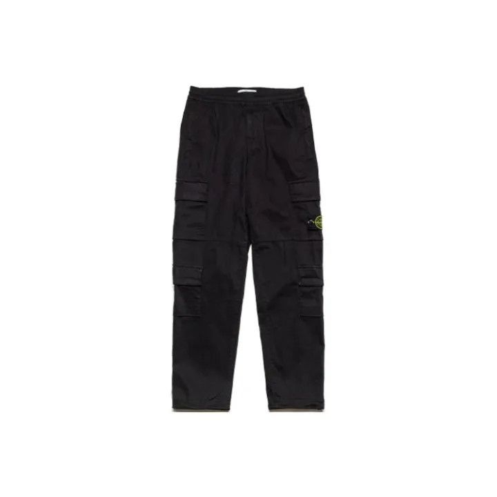 Stone Island Stone Island Black Elastic Waist Cargo Pants Size US 30 / EU 46 - 1 Thumbnail
