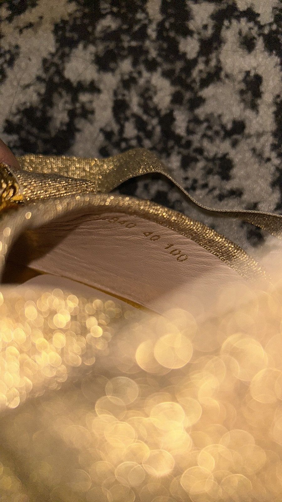 Gucci Gucci Gold Sequin Espadrilles Sandals size 40 Size US 10 / IT 40 - 7 Thumbnail