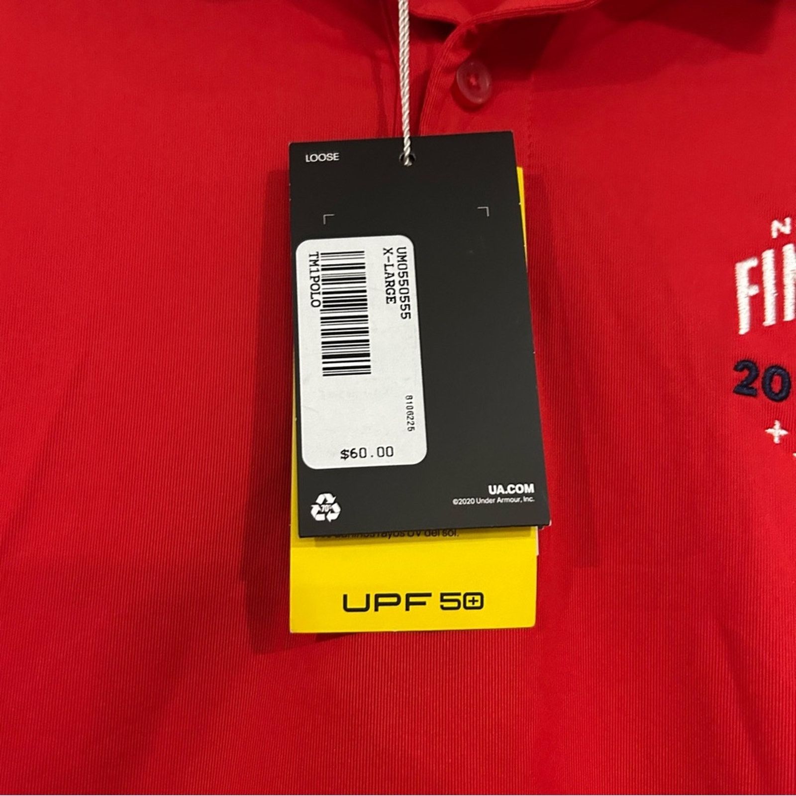 Under Armour 2023 Florida Atlantic Final Four Polo Size US XL / EU 56 / 4 - 3 Thumbnail