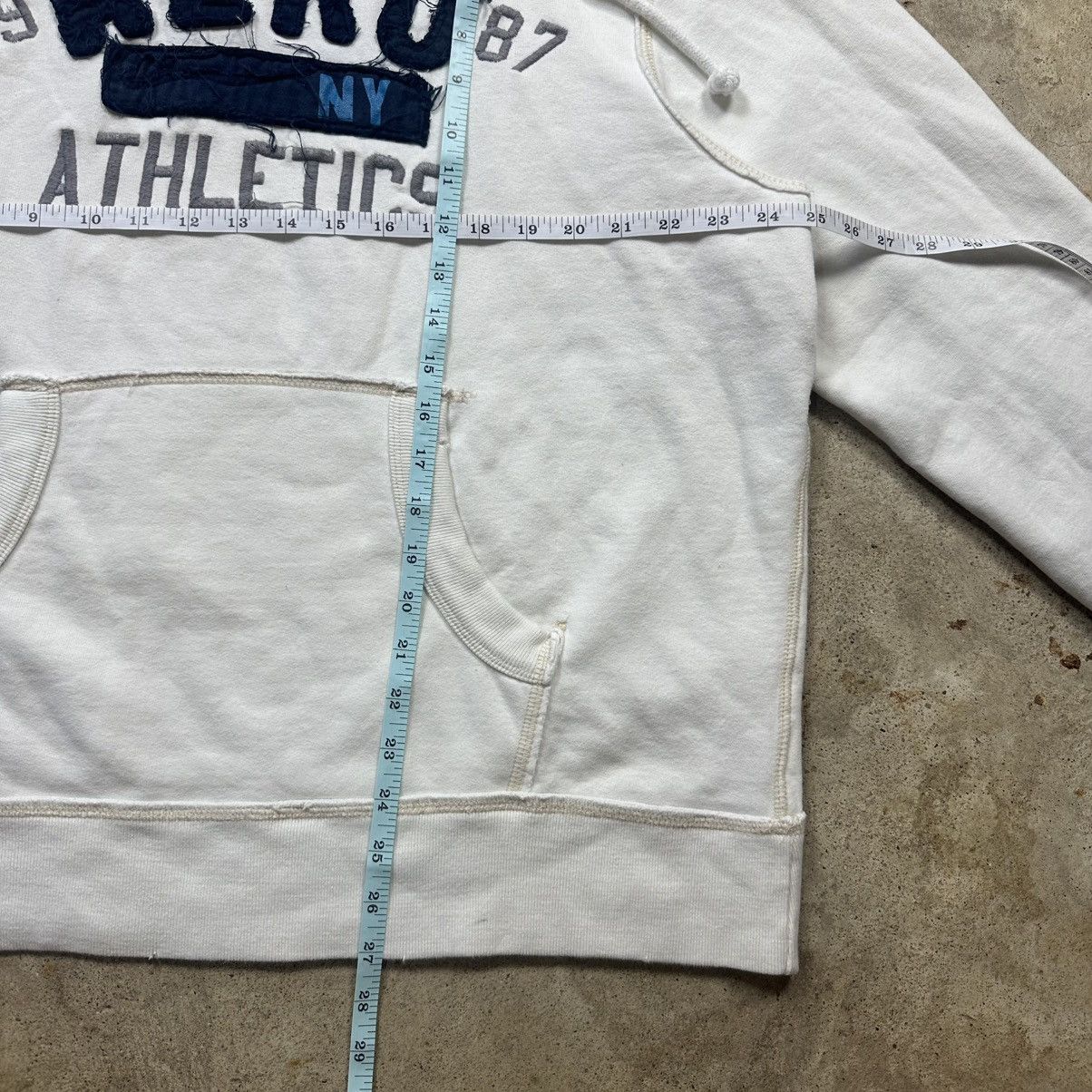 Aeropostale Vintage Y2K White Aeropostale Distressed Big Logo Hoodie Size US XL / EU 56 / 4 - 6 Thumbnail