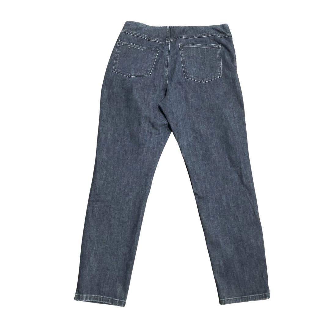 Soft Surroundings Stretch Pull On Elastic Waist Denim Jeans Pants Large Casual Size 32" / US 10 / IT 46 - 2 Thumbnail