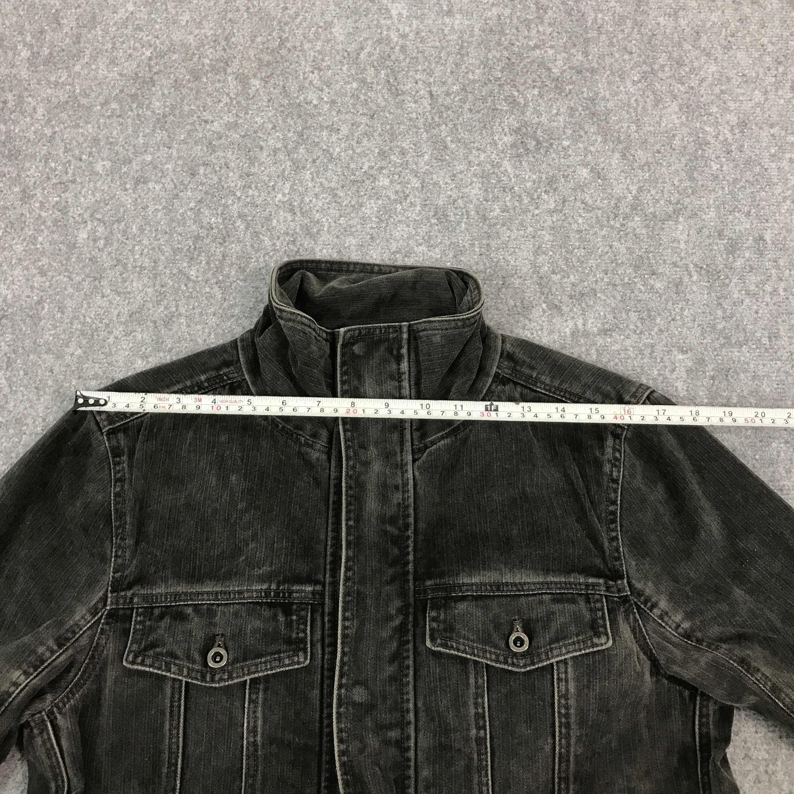 Designer × Japanese Brand × L7 Real Hip L7 Real Hip Black denim Ifsixwasnine style jacket Size US M / EU 48-50 / 2 - 9 Thumbnail