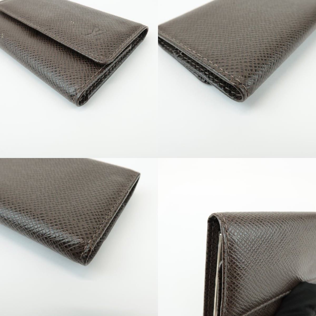 Louis Vuitton Louis Vuitton Taiga Multicles 6 Key Case Epi Brown Size ONE SIZE - 4 Thumbnail