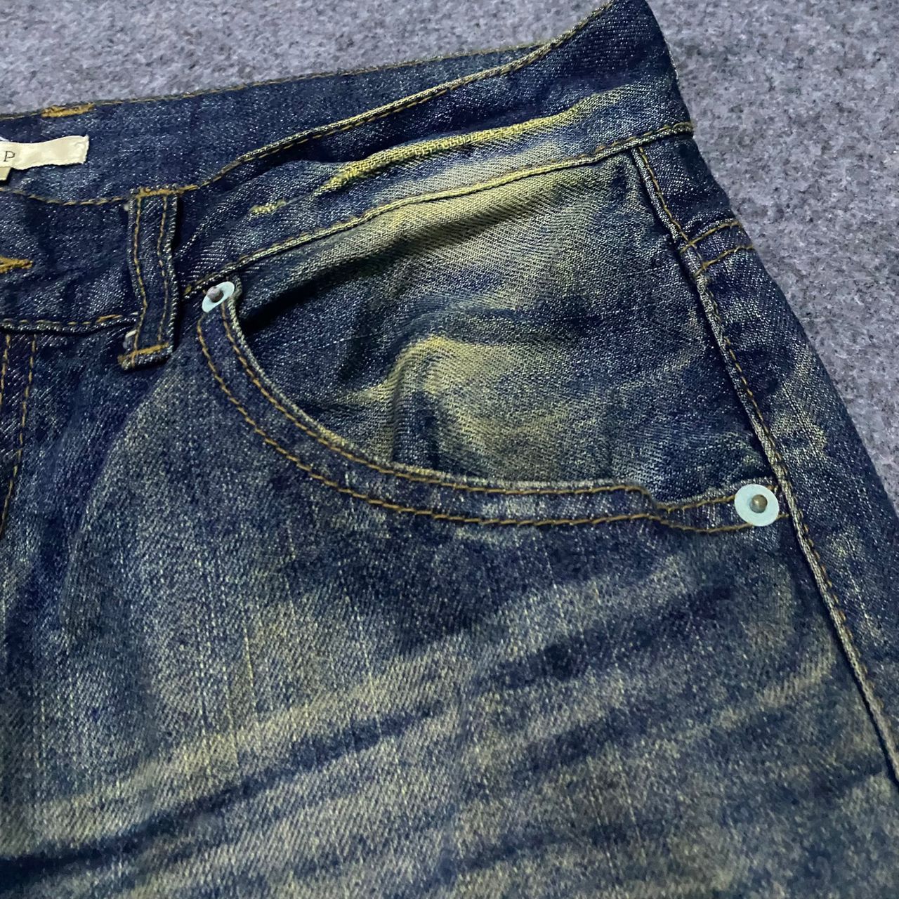 If Six Was Nine 💥Best Offer💥Vintage Imp Japanese Brand Distressed Denim Size US 32 / EU 48 - 8 Thumbnail