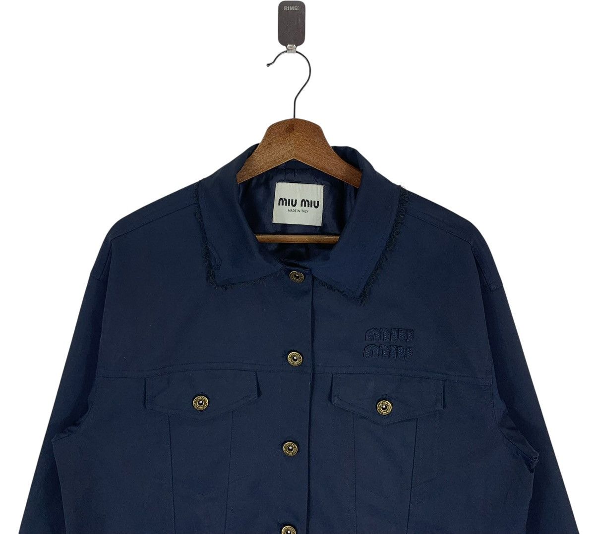Miu Miu MIU MIU DOUBLE POCKET TRUCKERS JACKET Size US M / EU 48-50 / 2 - 4 Thumbnail