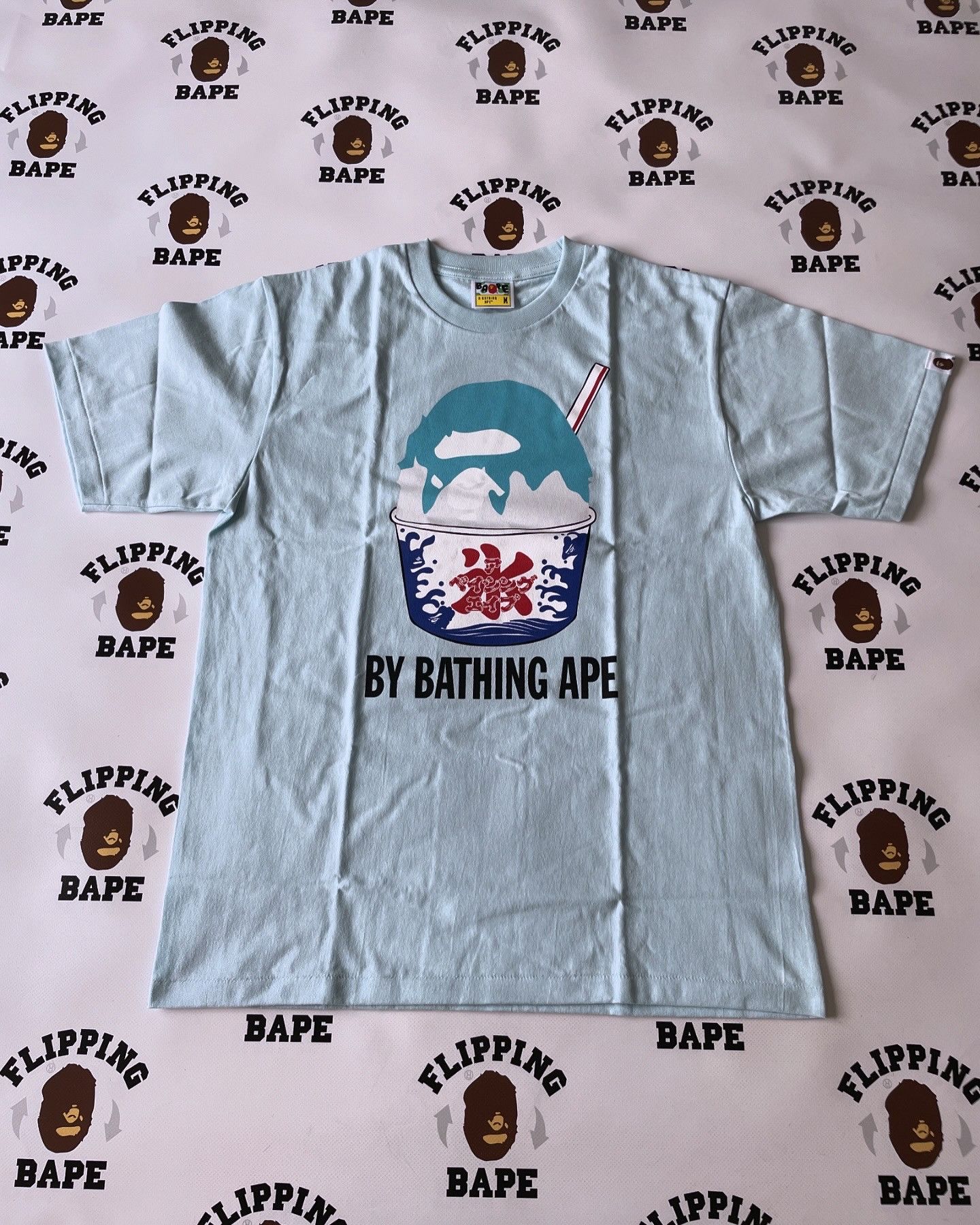 Bape BAPE SHAVE ICE BY BATHING APE TEE Size US L / EU 52-54 / 3 - 1 Thumbnail