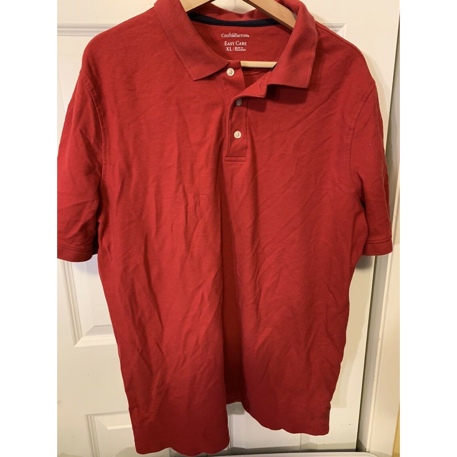 Croft & Barrow Croft and Barrow Polo Sz XL Red Faded Size US XL / EU 56 / 4 - 3 Thumbnail