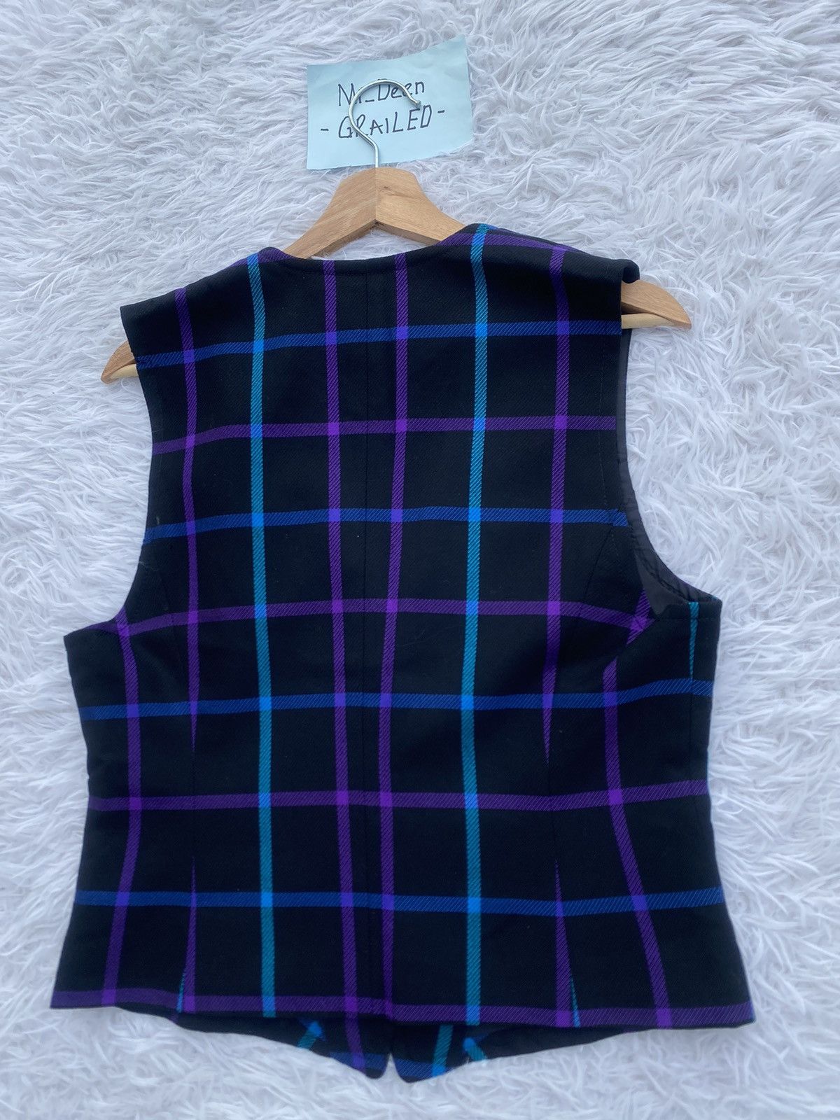 Balenciaga Rare Vintage 90s Balenciaga Checkered Vest Size US S / EU 44-46 / 1 - 18 Thumbnail