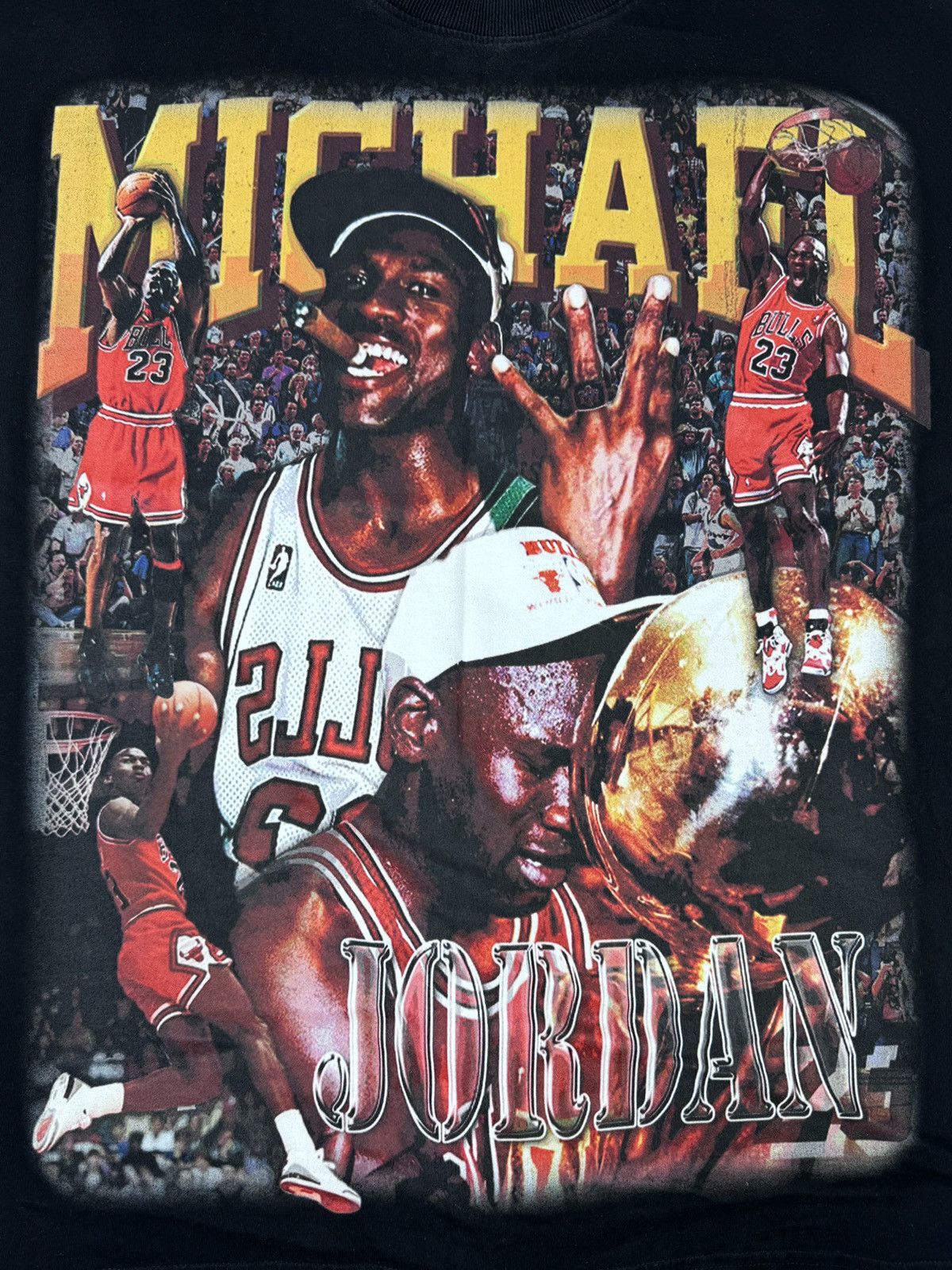 Other CRAZY TEES MICHAEL JORDAN PRINT T-SHIRT Size US XXL / EU 58 / 5 - 2 Thumbnail