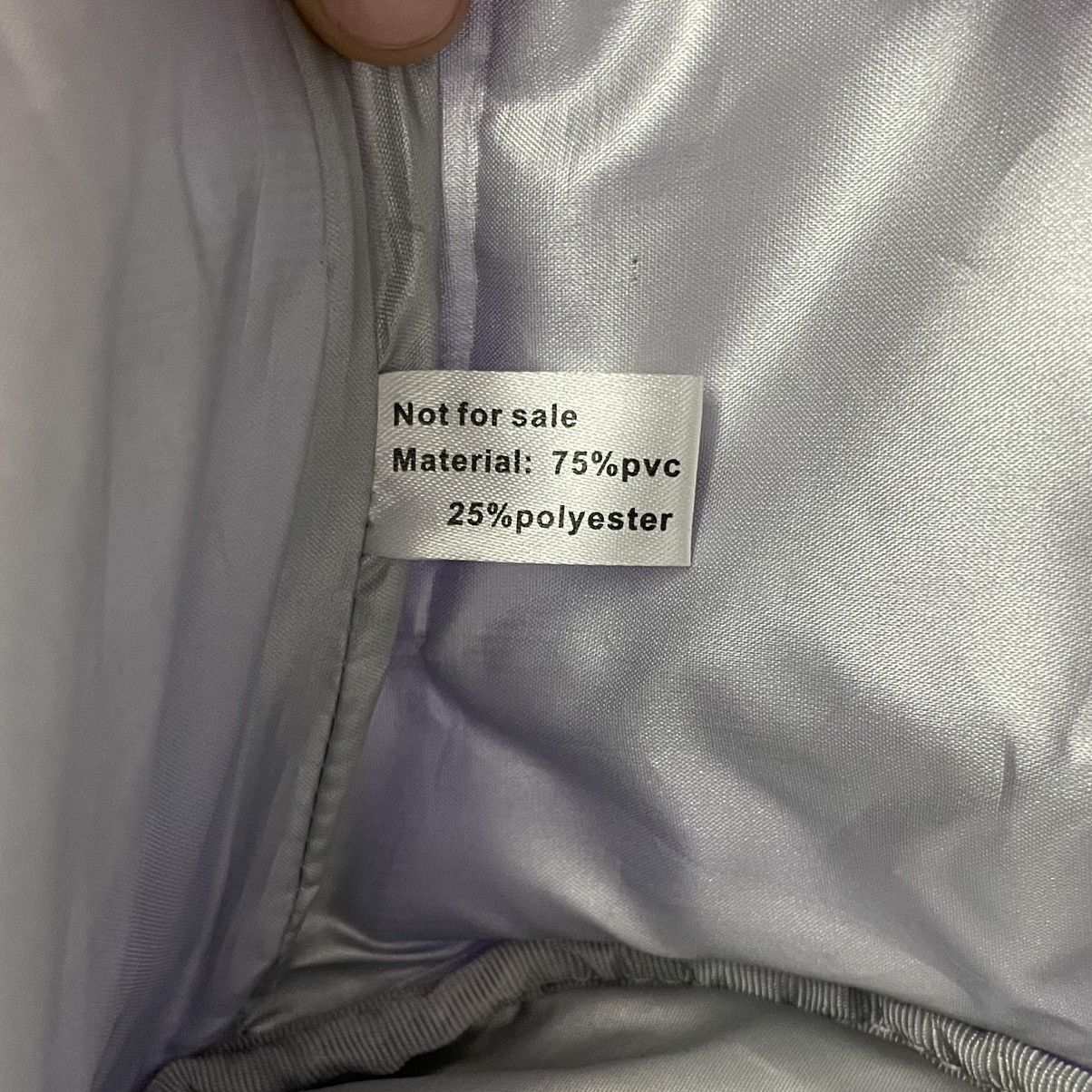 Versus Versace VERSUS Versace Purple and Metallic Silver Zippered Handbag Size ONE SIZE - 14 Thumbnail