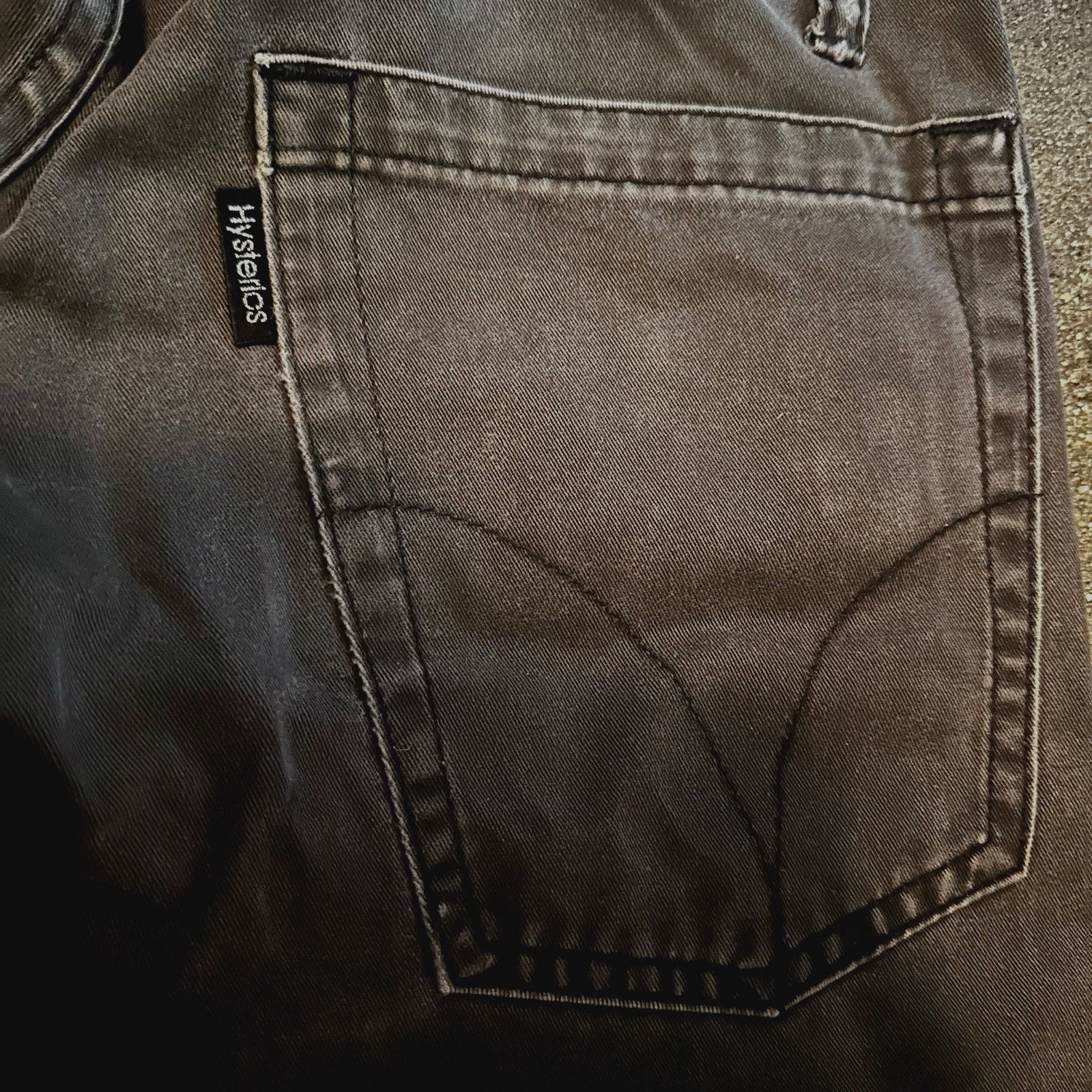 Hysteric Glamour hysteric glamor cargo pocket jeans double belt loop Size 27" / US 4 / IT 40 - 9 Thumbnail