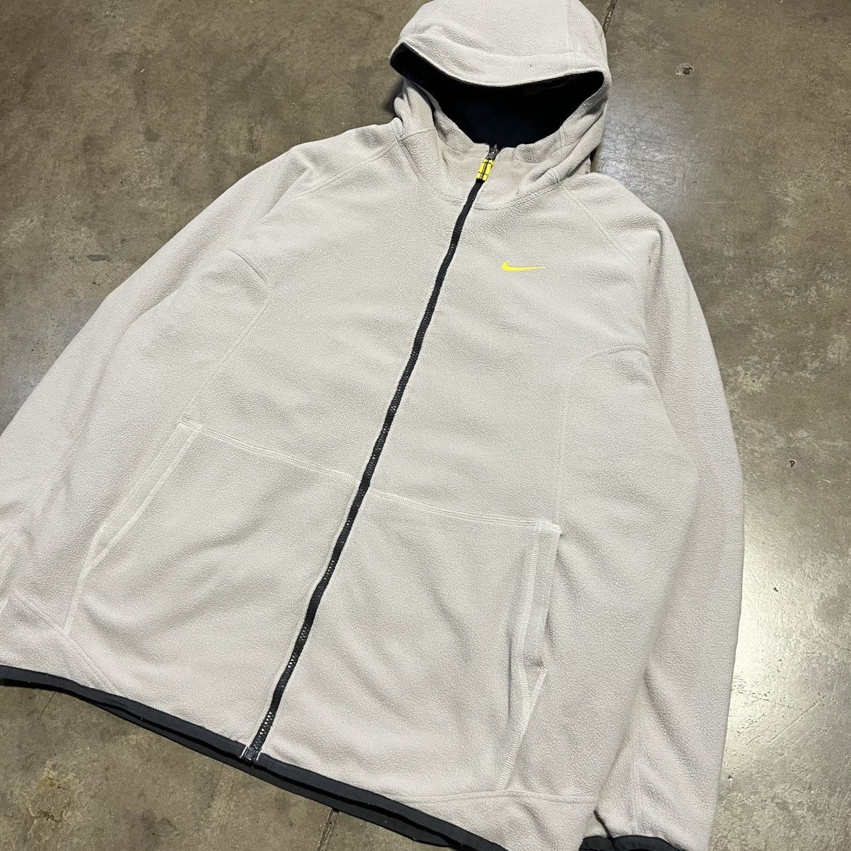 Nike × Vintage Vintage Nike Reversible Puffer Jacket Mini Swoosh Fleece Y2K Size US XL / EU 56 / 4 - 9 Thumbnail
