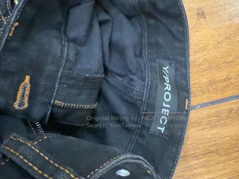 Y/Project Y/PROJECT Size 36 Black jeans Size US 36 / EU 52 - 2 Thumbnail