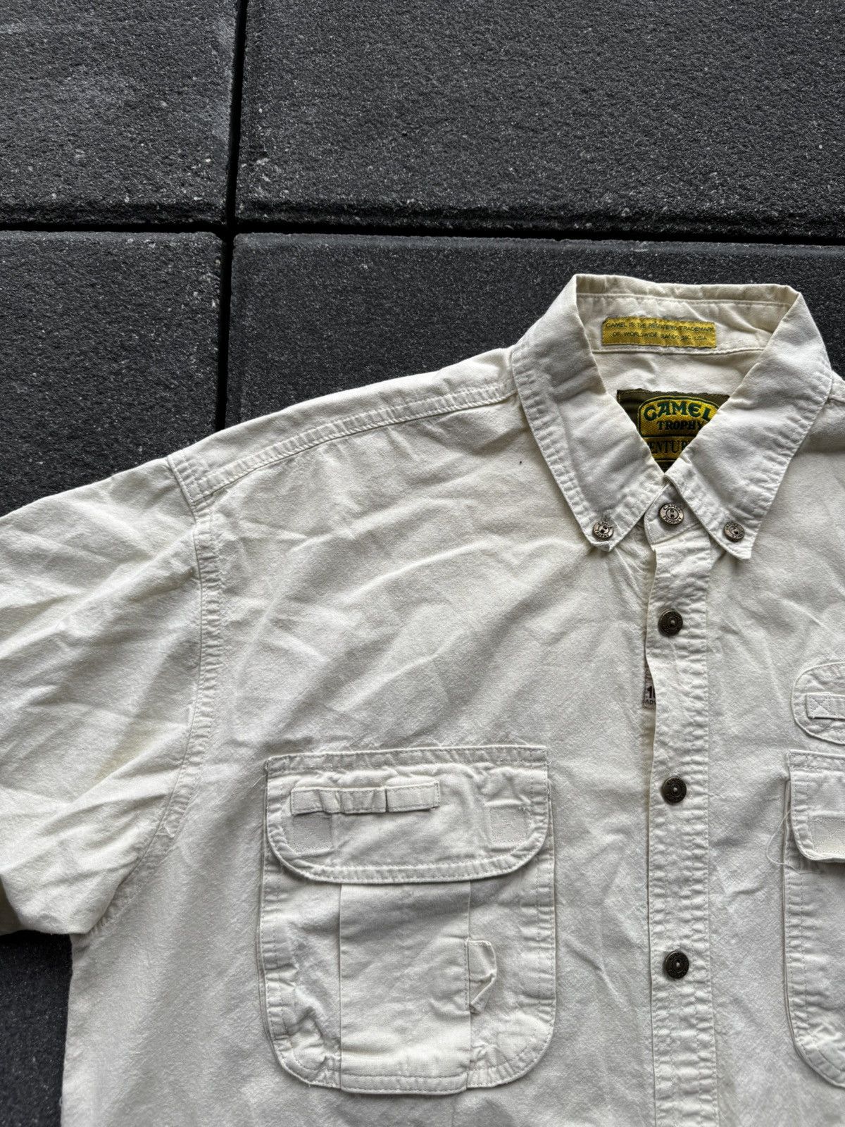 Camel × Vintage VINTAGE CAMEL BUTTON-UP Size US L / EU 52-54 / 3 - 3 Thumbnail