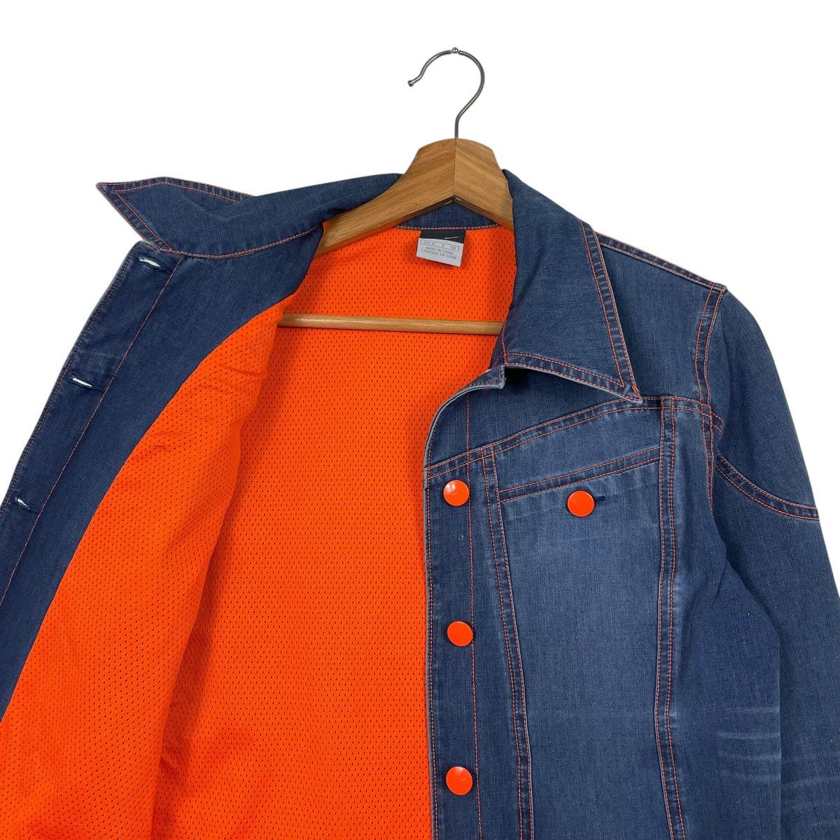 Nike Nike Denim Jacket Size S / US 4 / IT 40 - 11 Thumbnail
