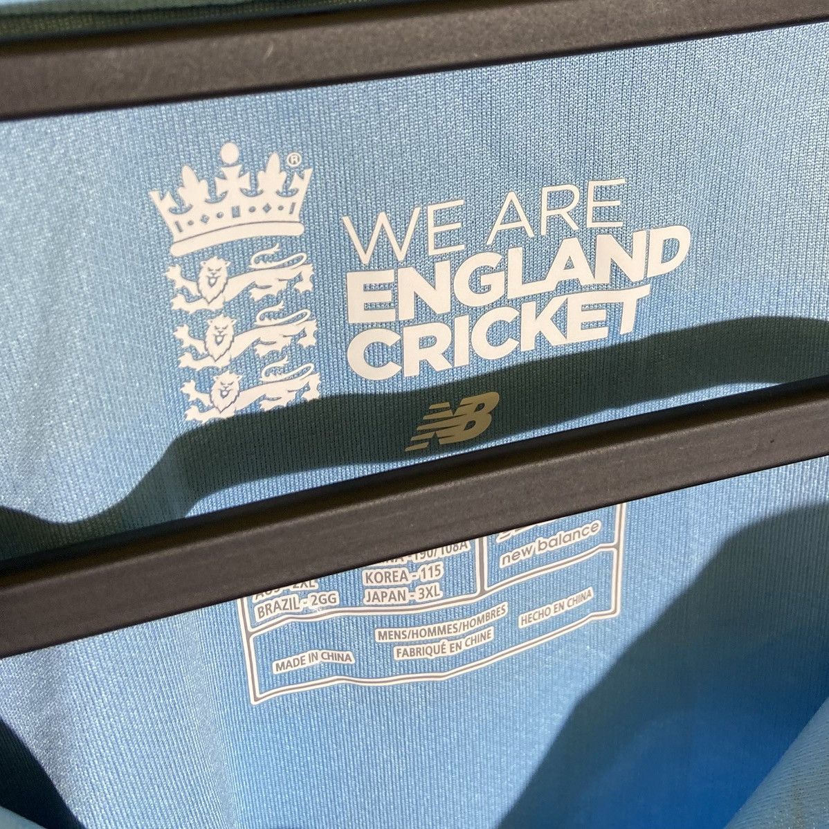 New Balance England Cricket Jersey New Balance 2XL– World Cup Style Rare Size US XL / EU 56 / 4 - 6 Thumbnail